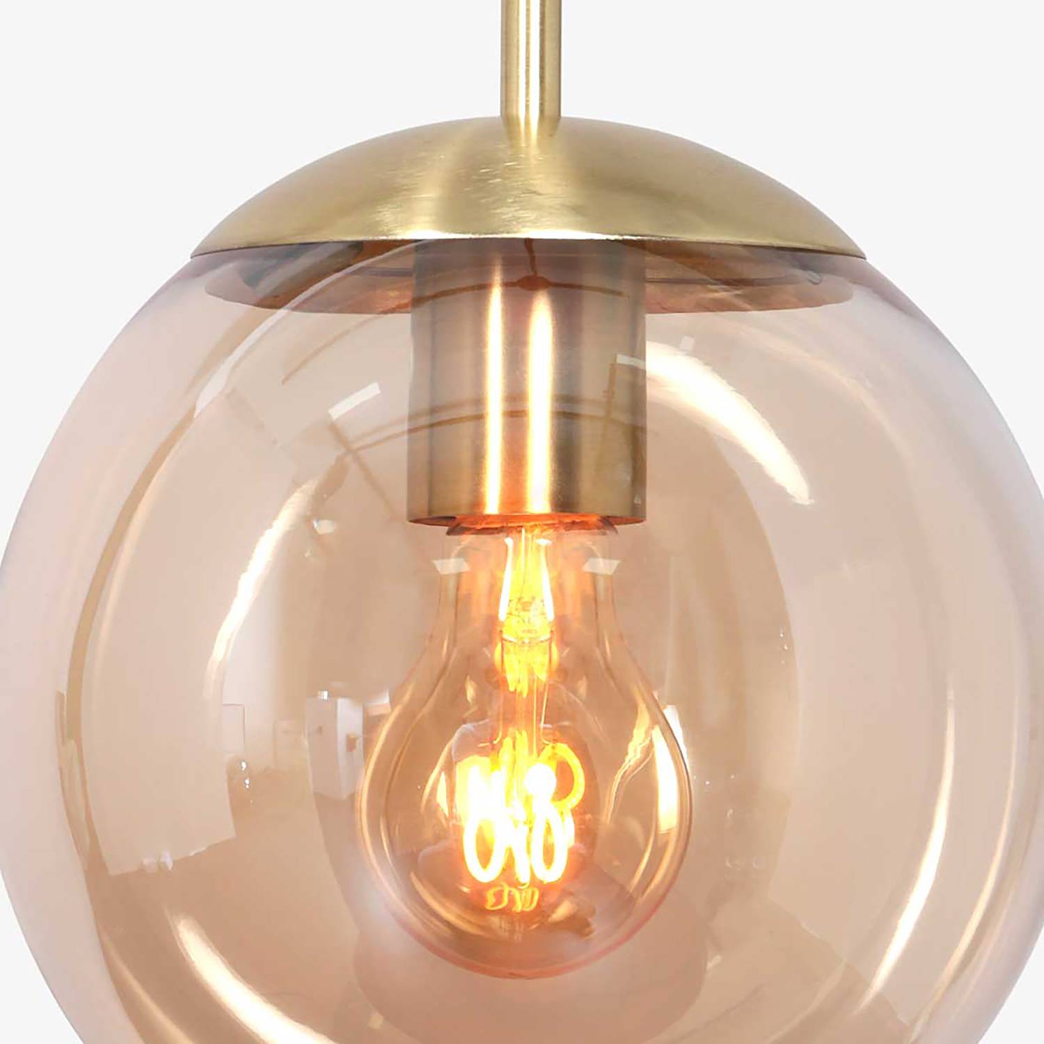 Pendant lamp Bollique Brass