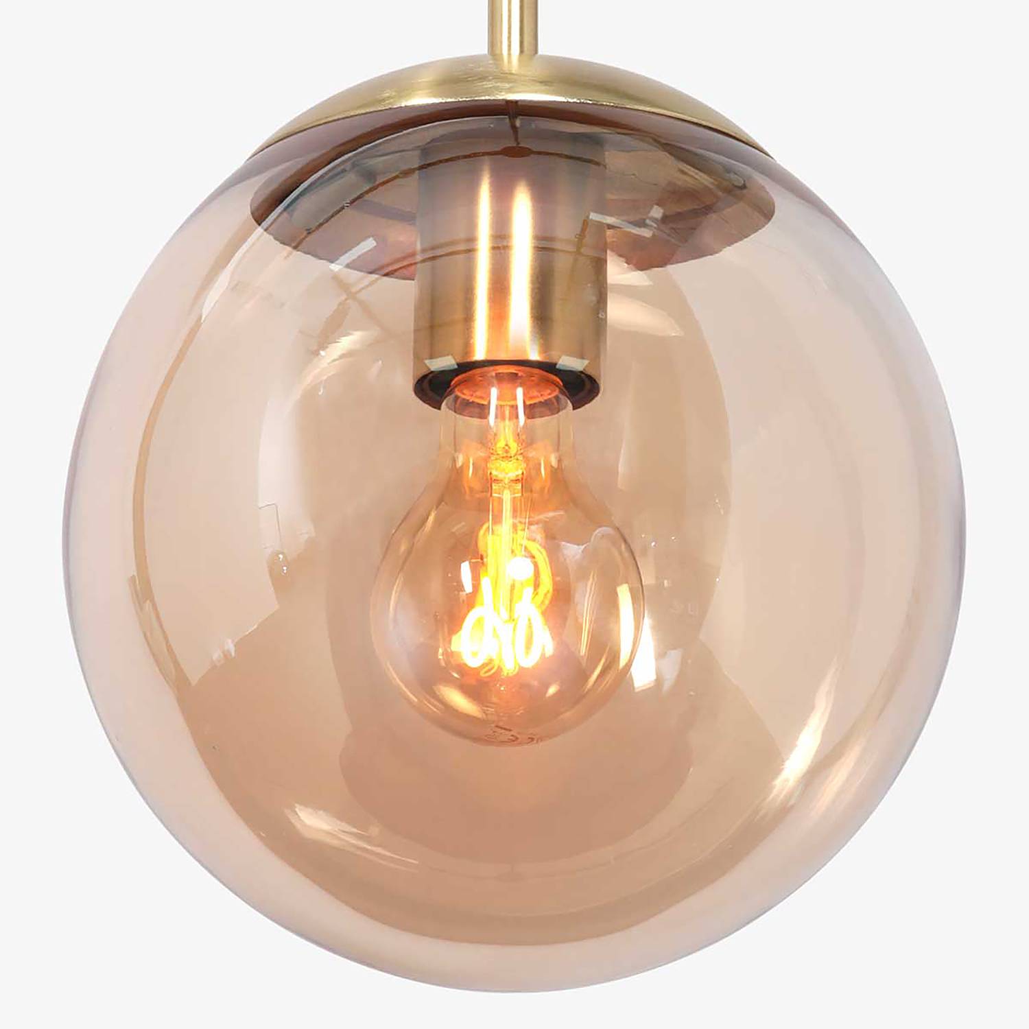 Pendant lamp Bollique Brass