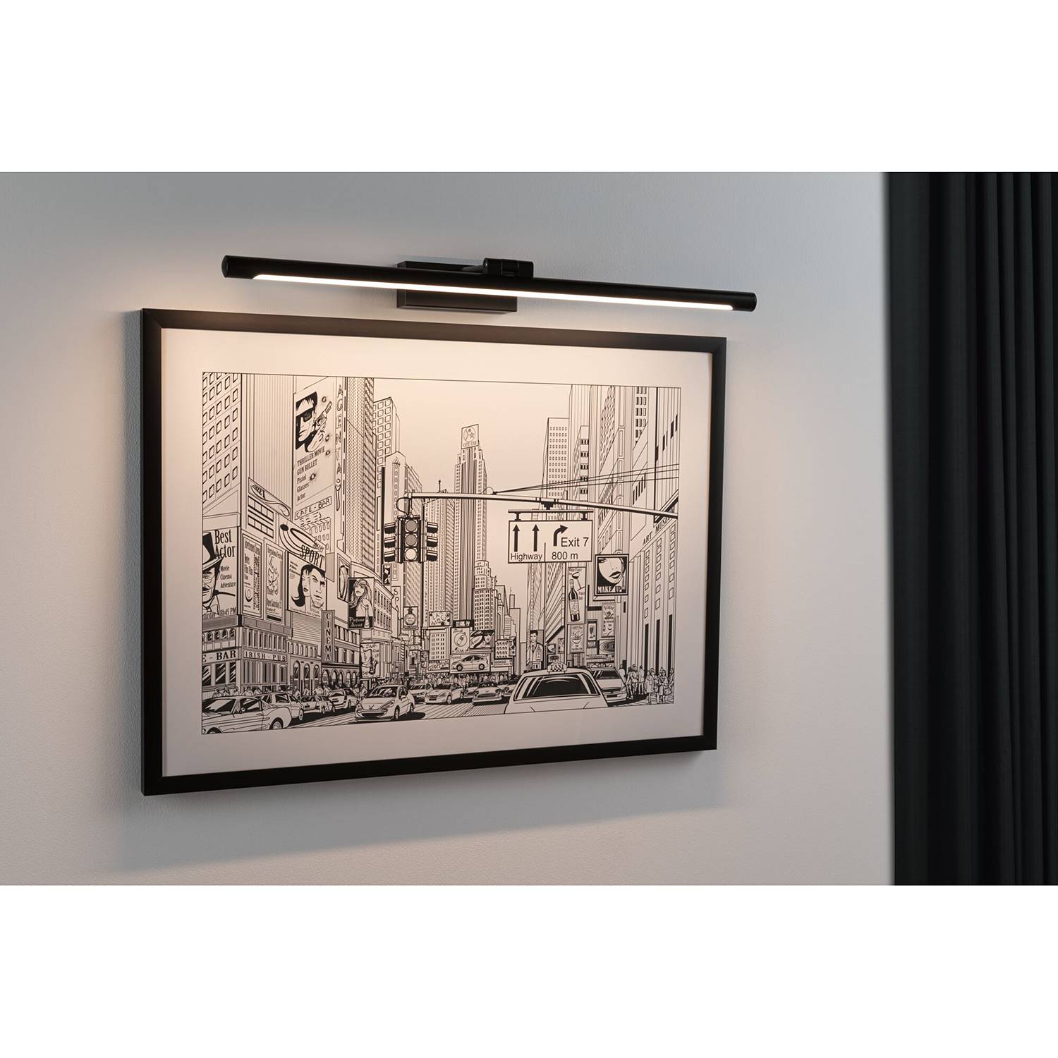 LED Wall Lamp Mingo IV Black