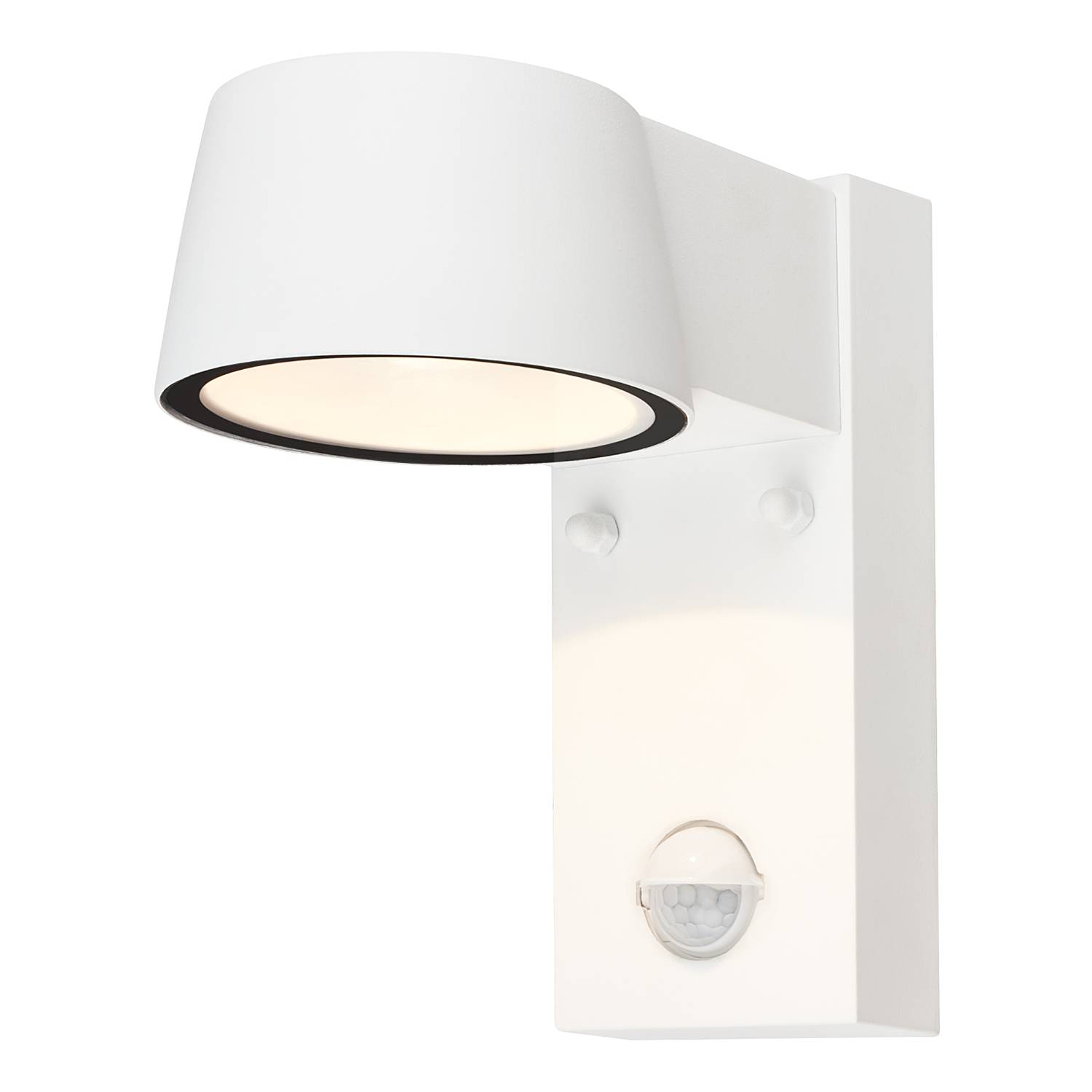 LED wall lamp Hegg with sensor White