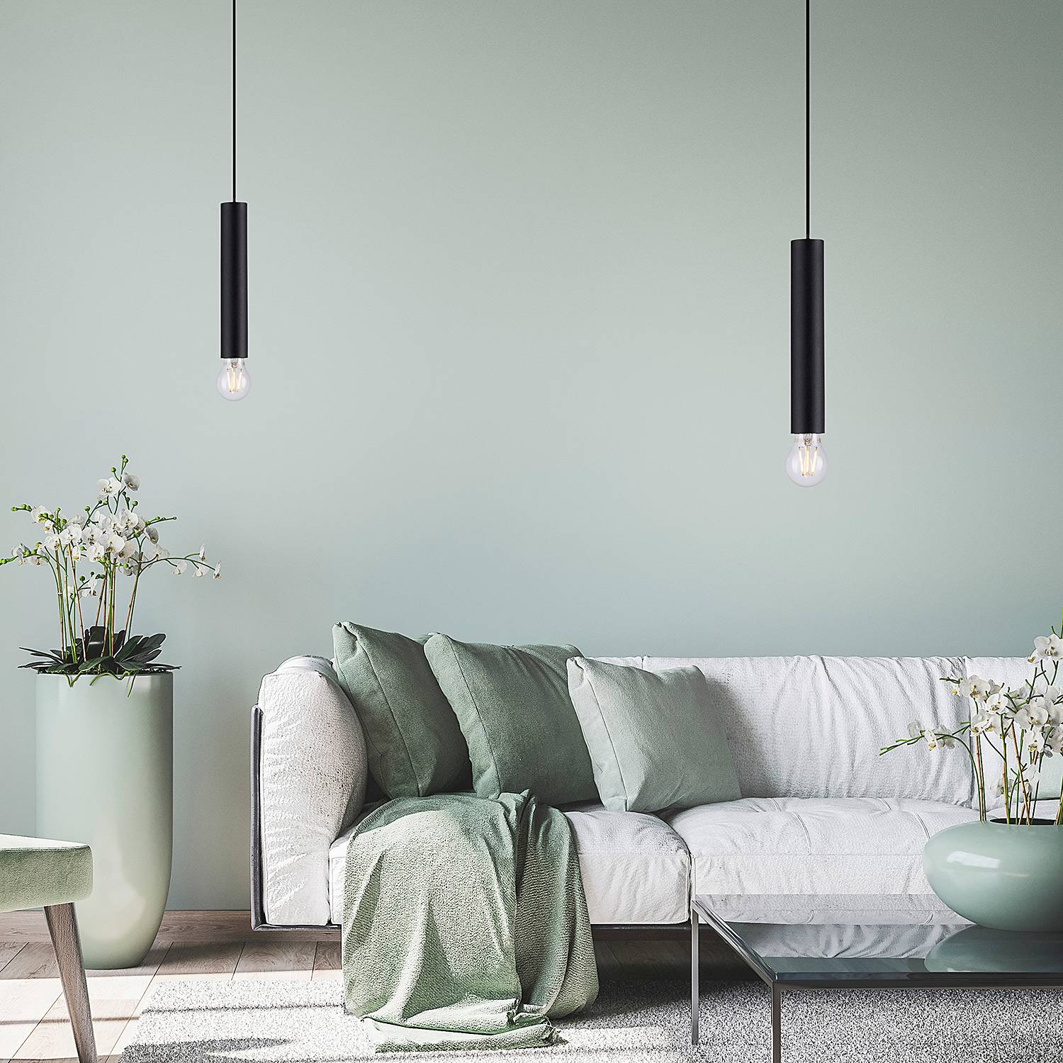 Pendant lamp Bruna Type A Black