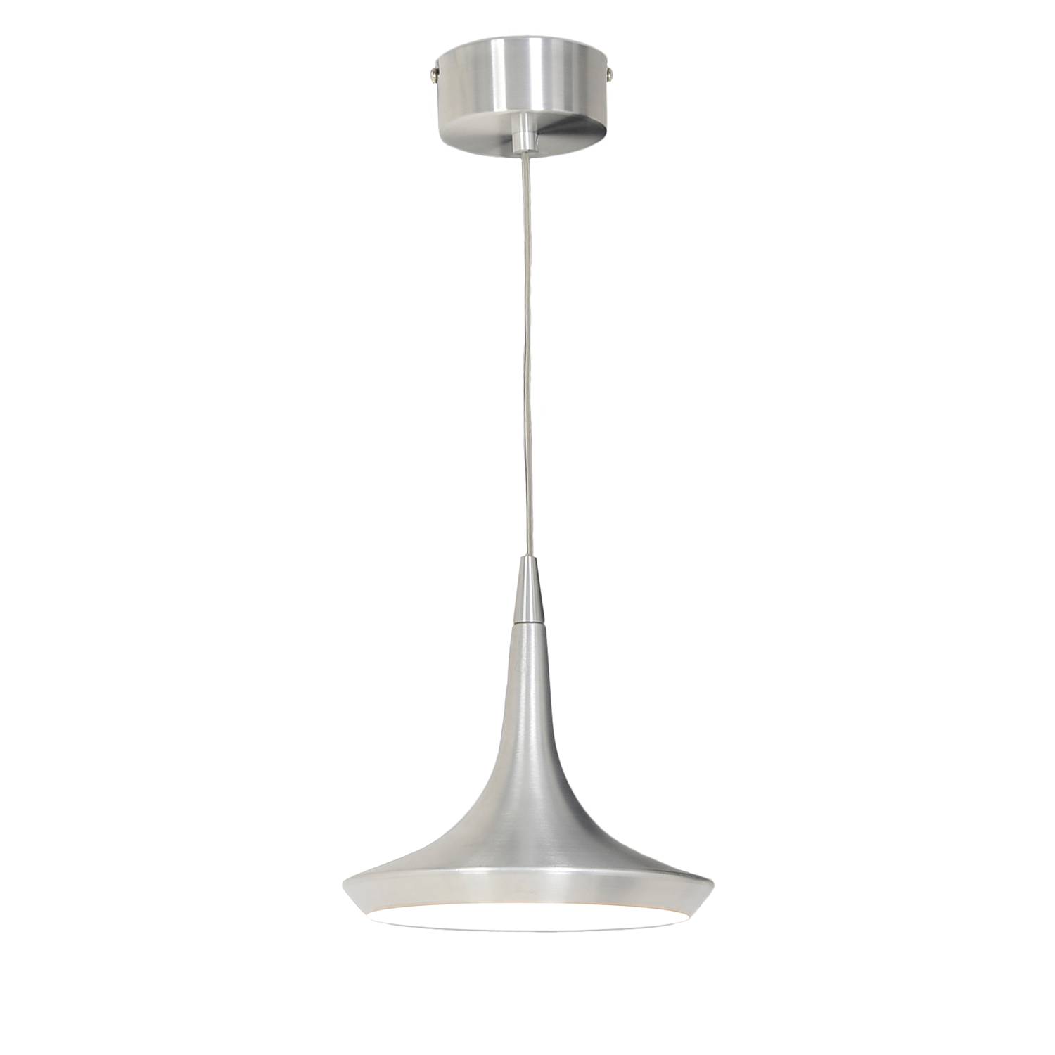 LED pendant lamp Oslo Silver