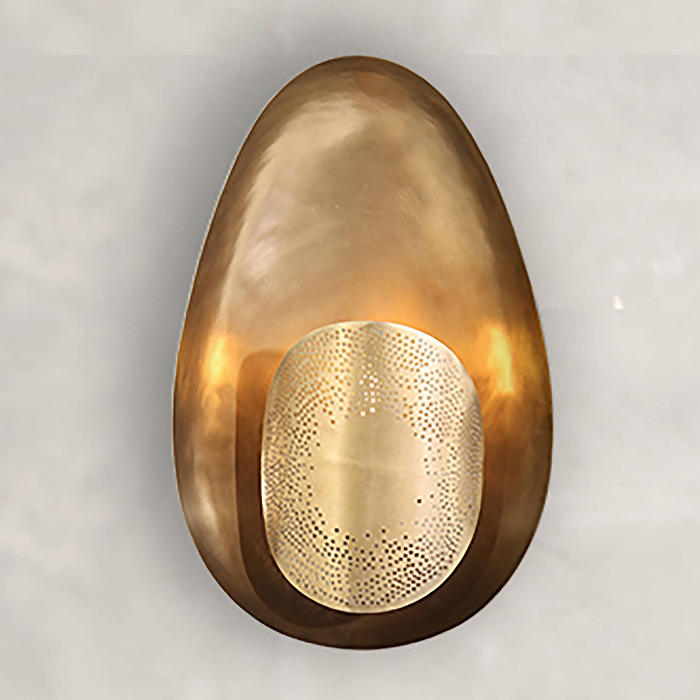 Wall lamp Brassi Brass