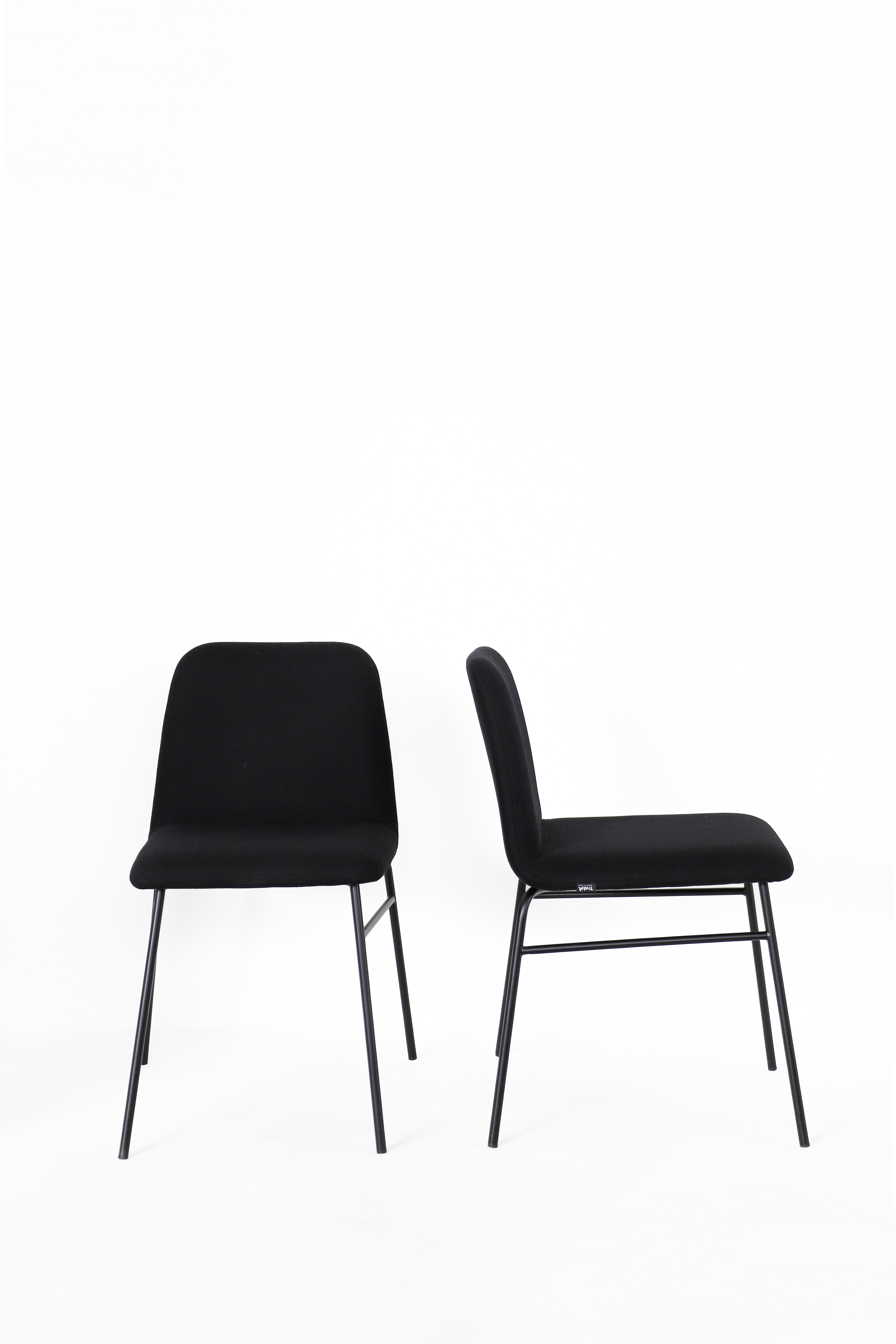 6x Bardot Dining Chair Black