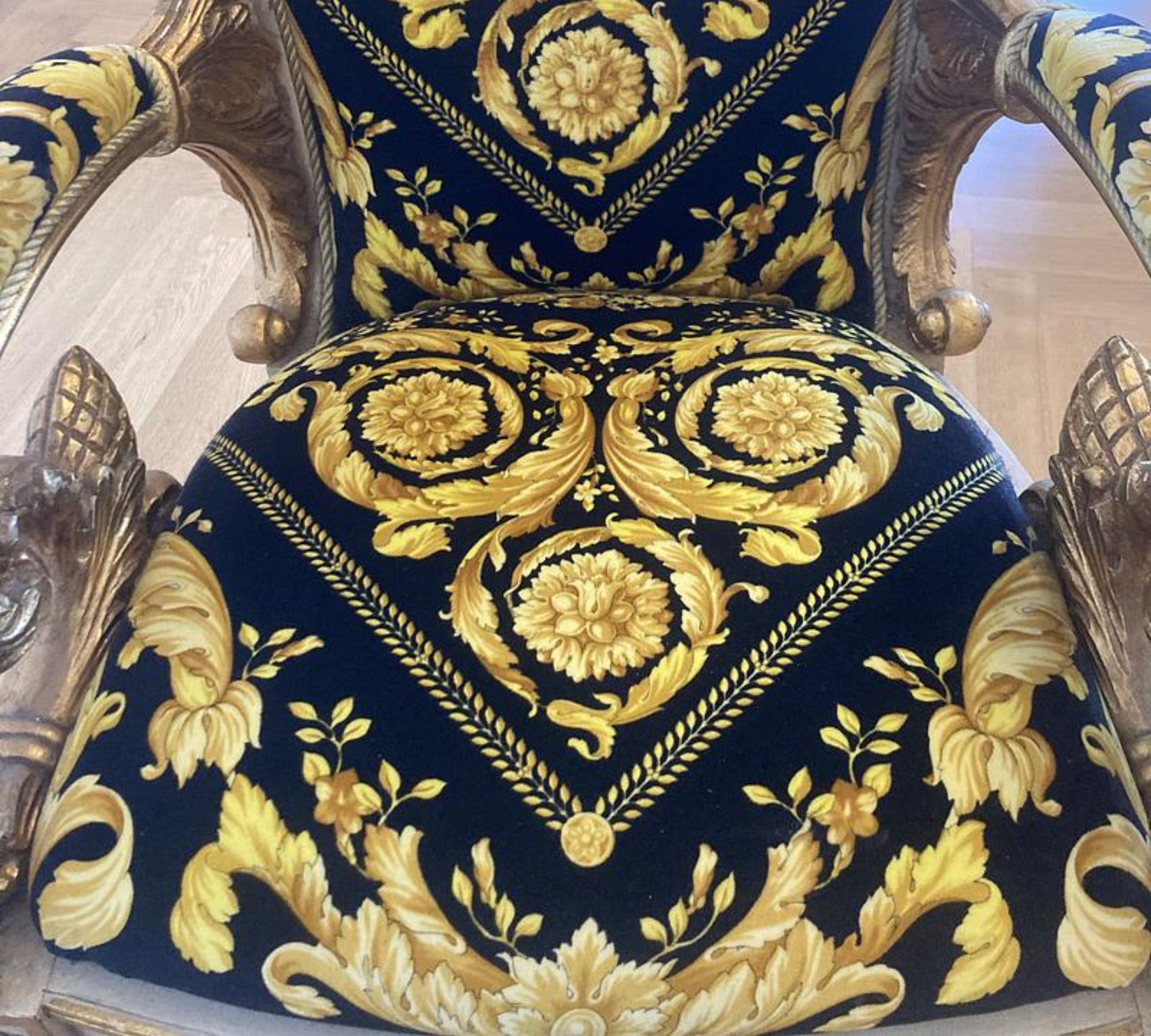 Vanitas Barocco Armlehnsessel