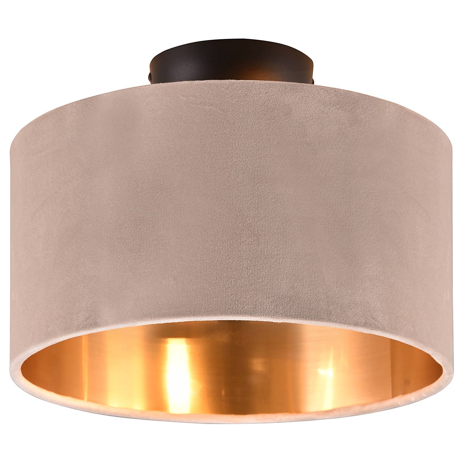 Julieta Ceiling Lamp Web Fabric Iron 2-flame