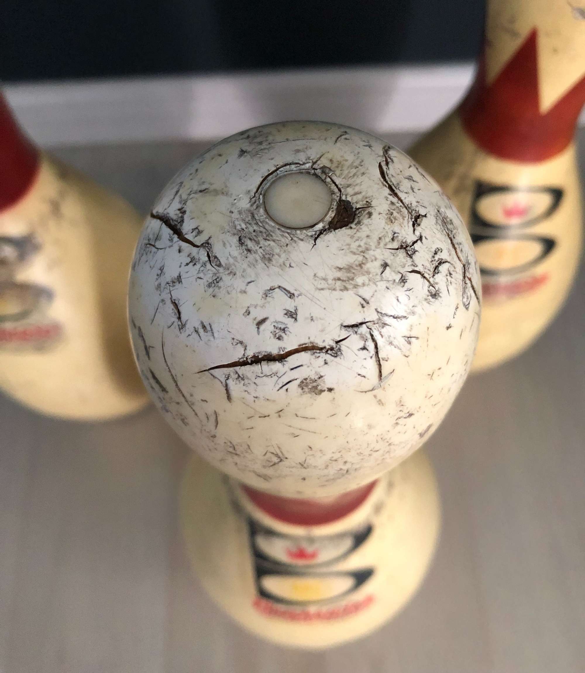 Vintage Bowling Kegel 3-er Set
