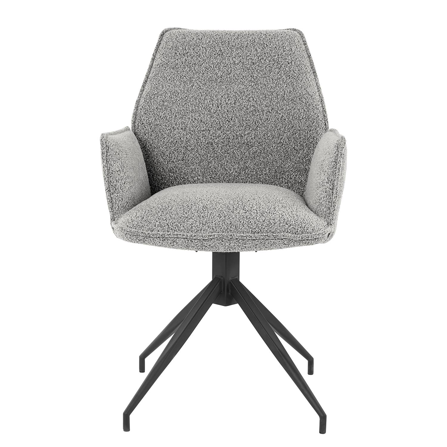 Armchair Duber Bouclé Grey