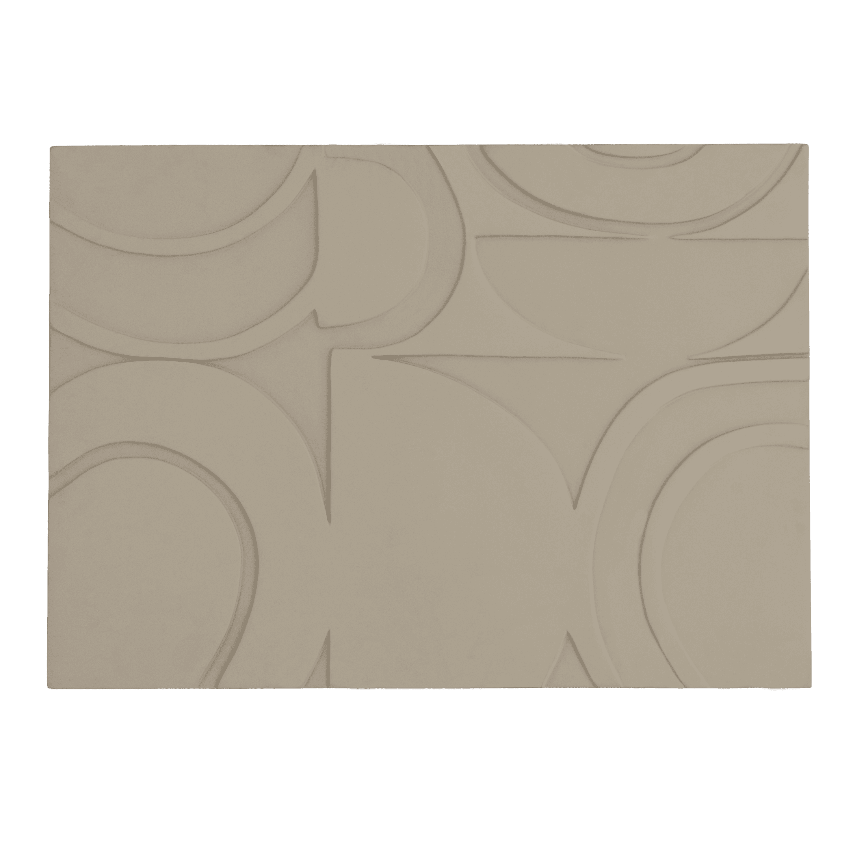 Maru Wall decoration papier-mâché Spray green
