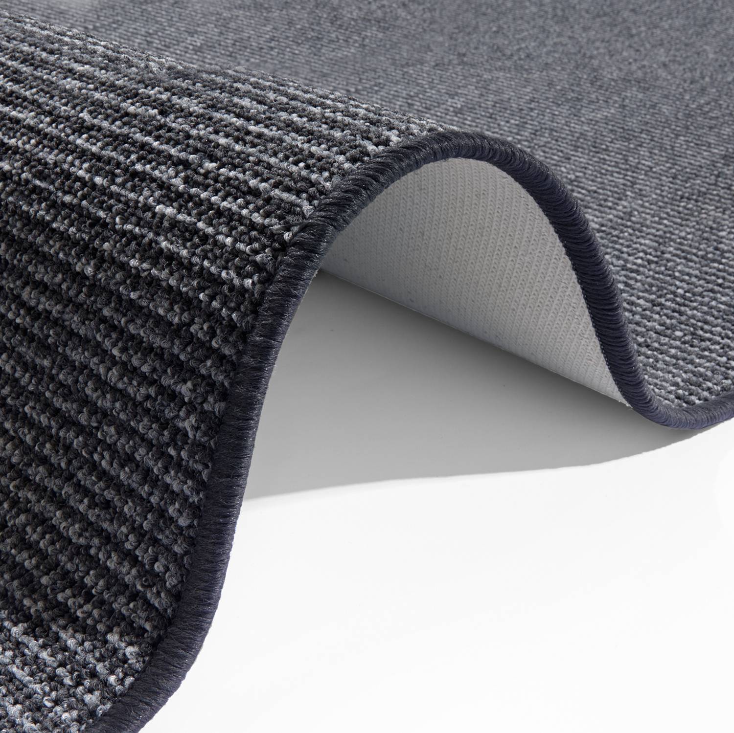 Bouclé Runner Anthracite 67 x 150 cm