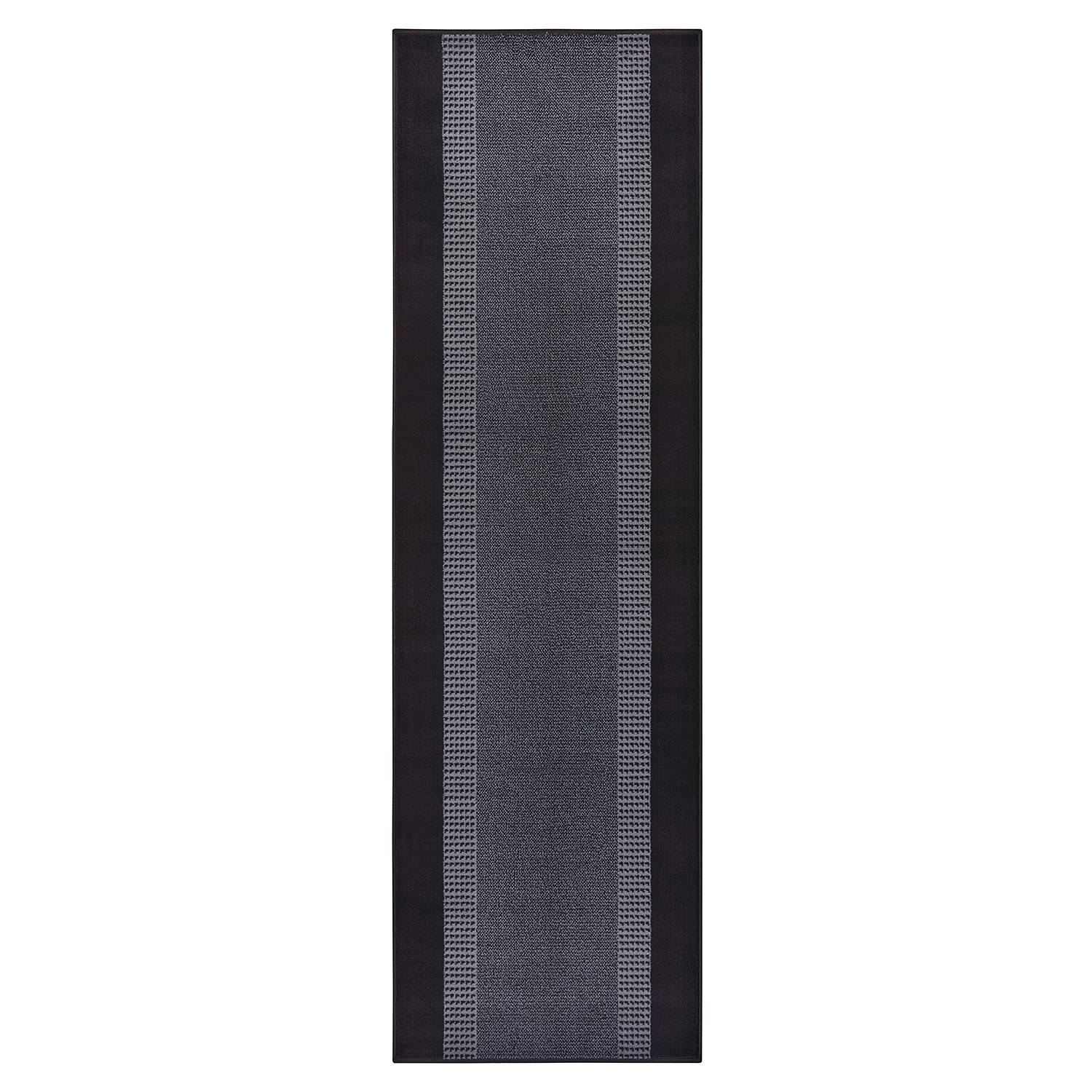Runner Jute Black 80 x 200 cm