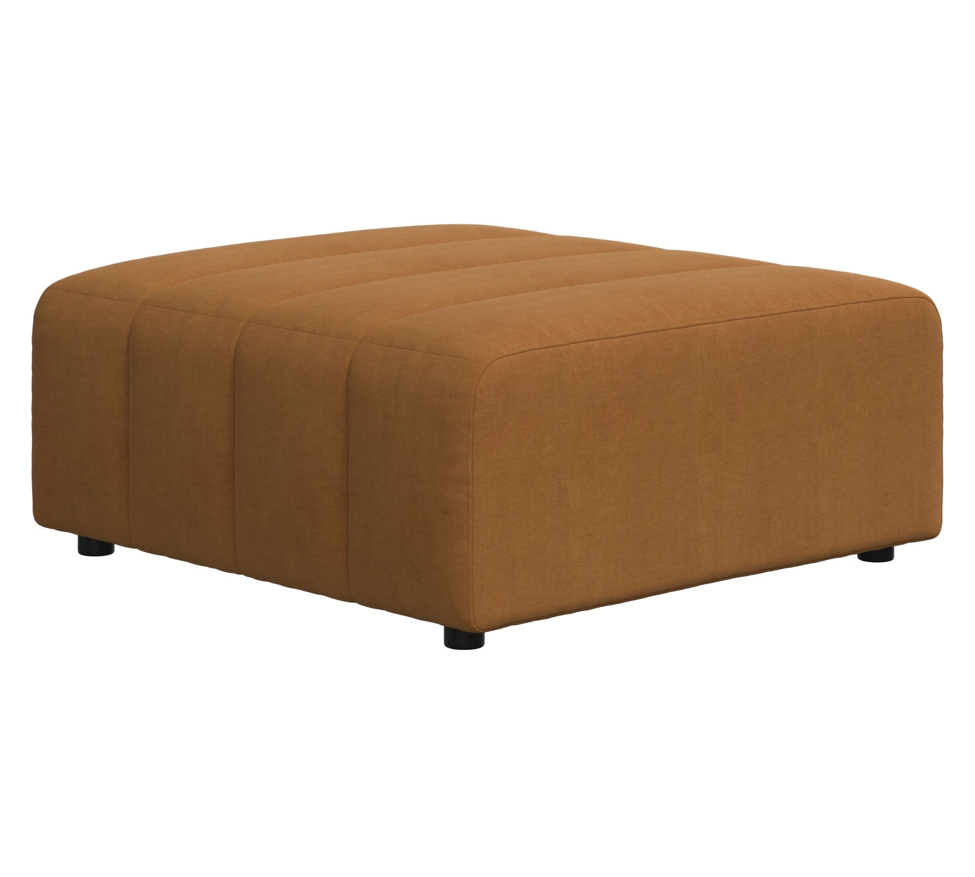 Bellagio Hocker Frisco-Stoff Kamel 2057