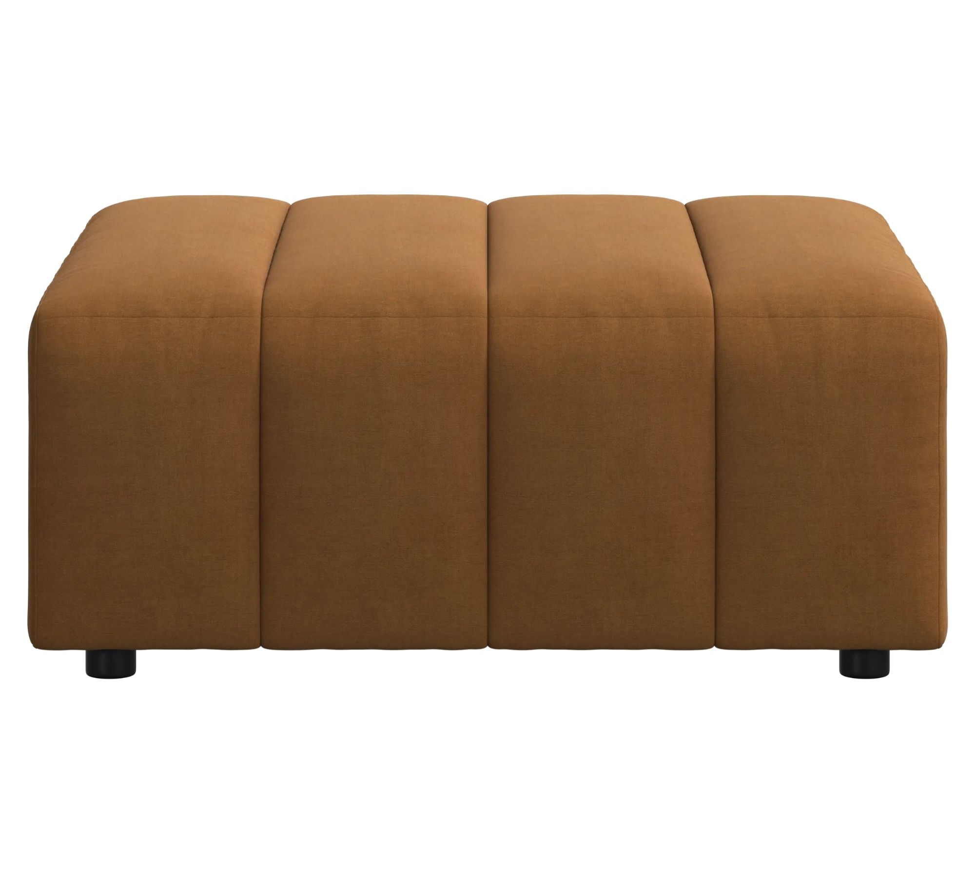 Bellagio Hocker Frisco-Stoff Kamel 2057