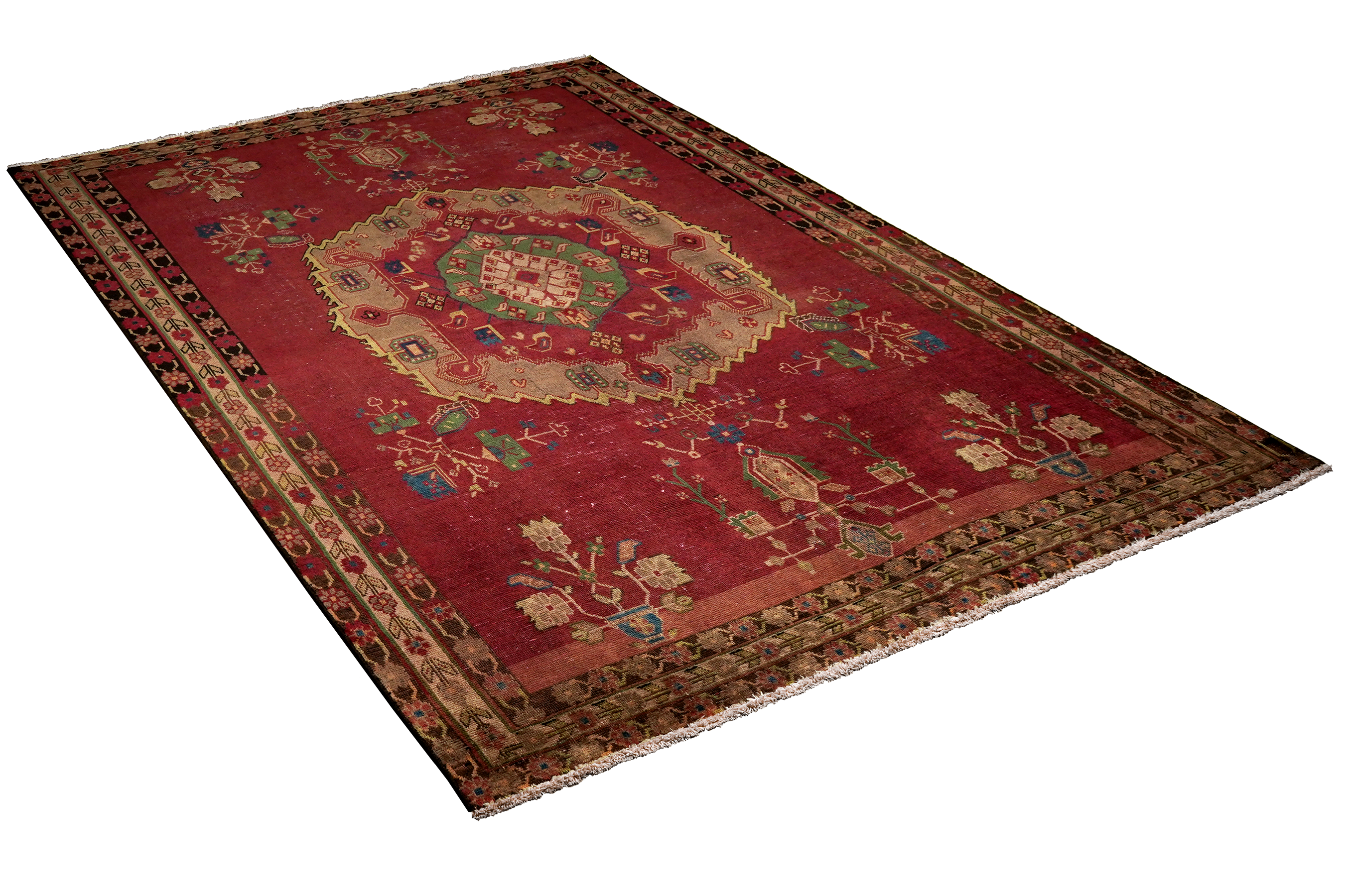 Heritage Jawin Teppich Wolle Braun