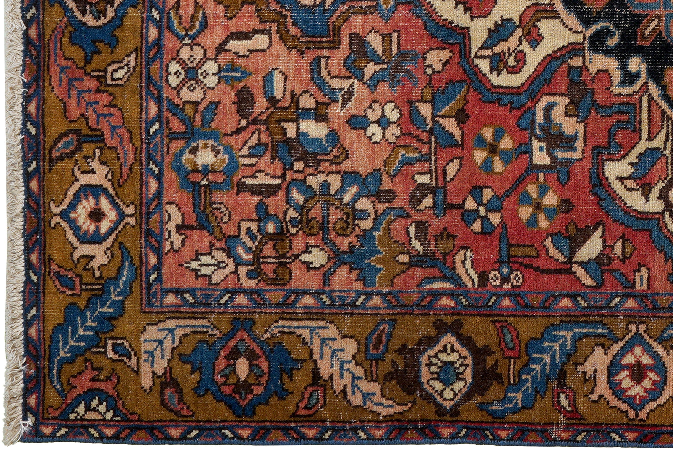 Heritage Sassan Teppich Wolle Braun