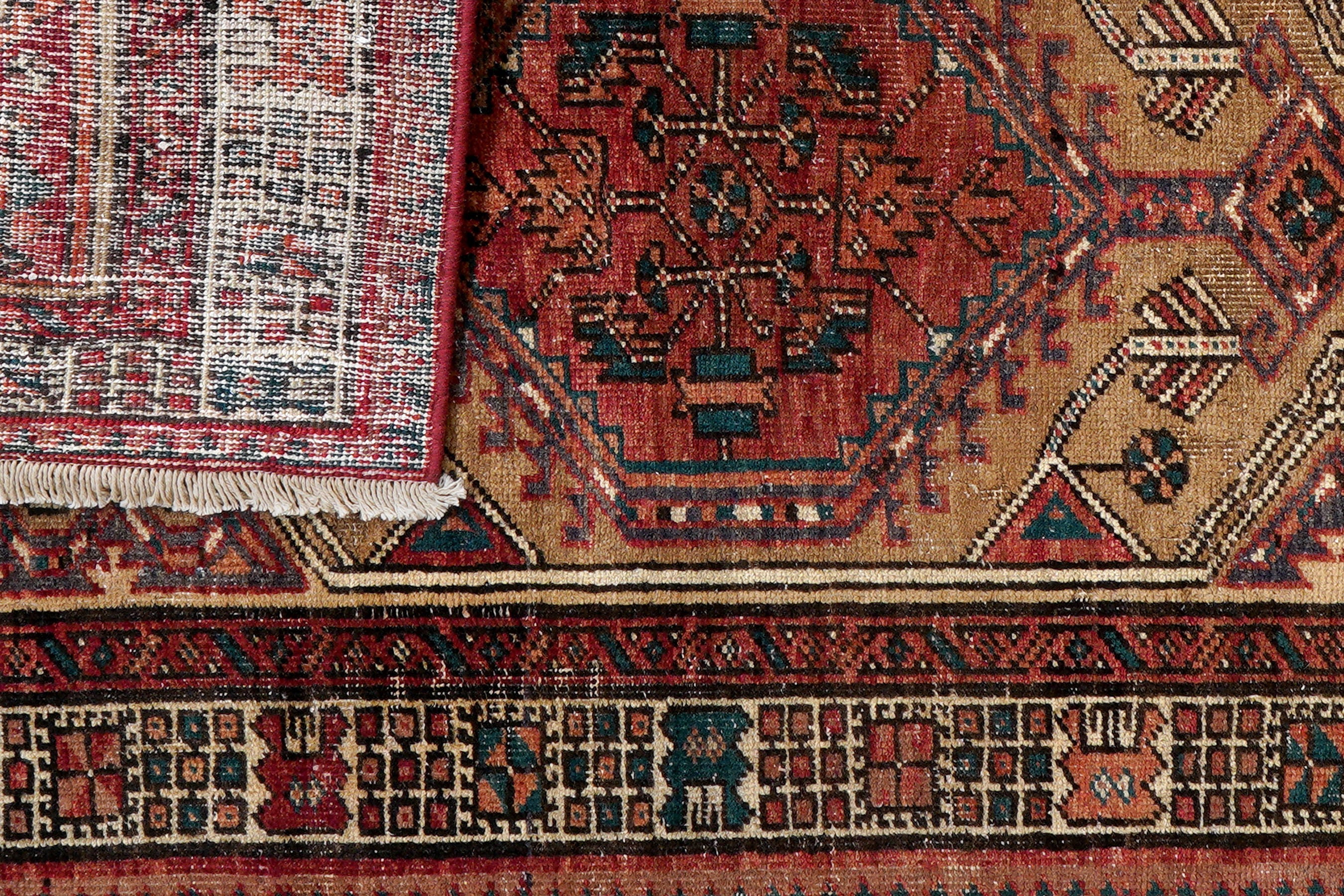 Heritage Vatan Teppich Wolle Braun