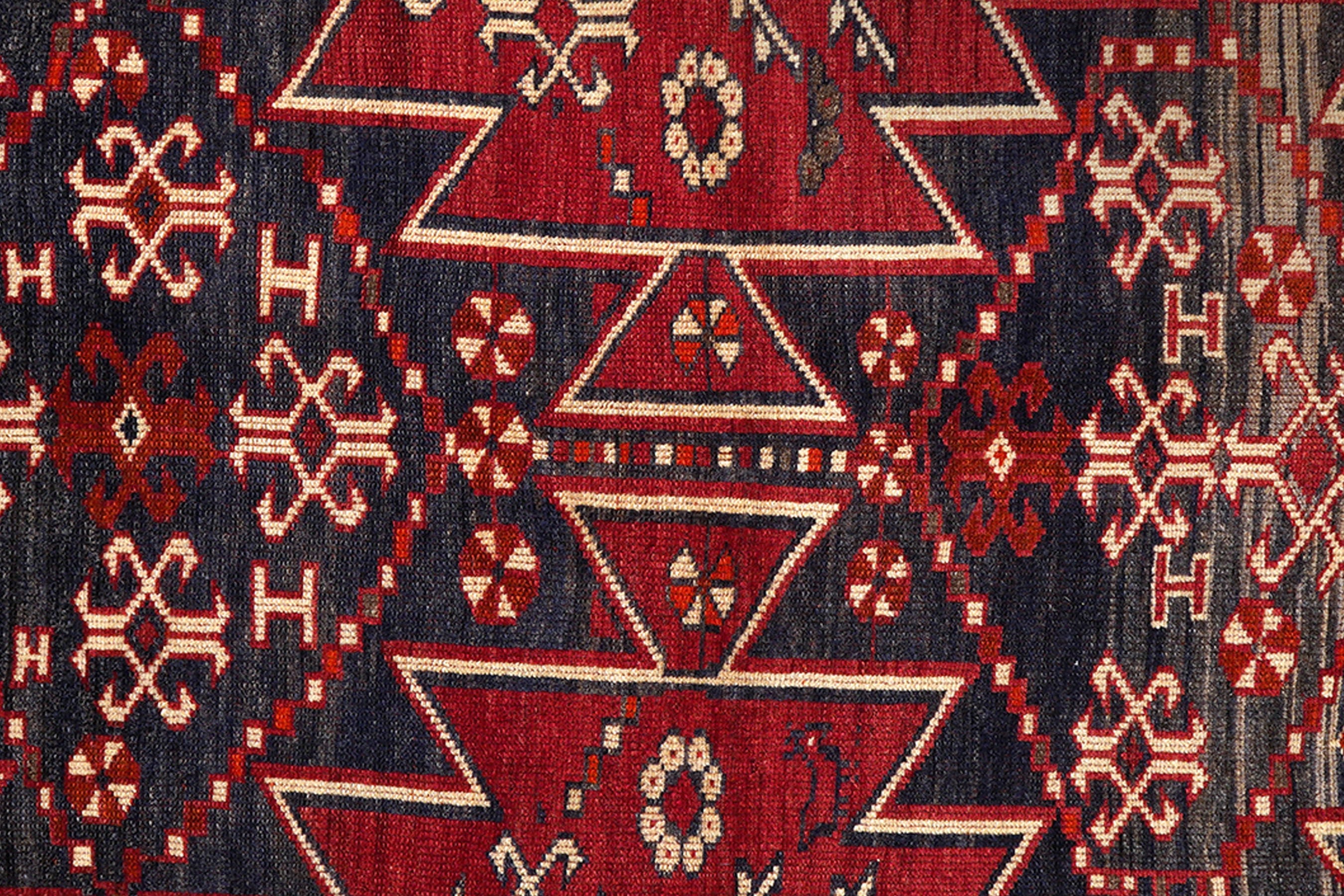 Heritage Varshan Carpet Wool Red