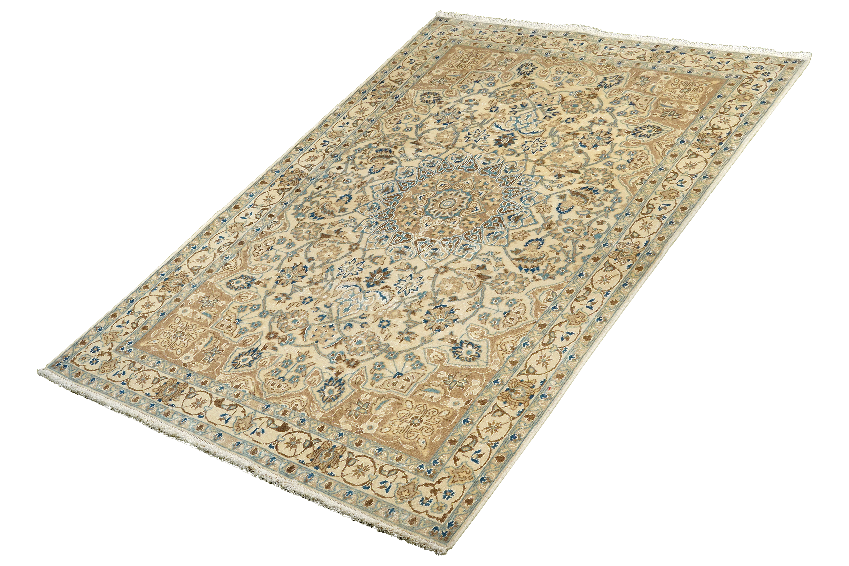 Heritage Hafez Teppich Wolle Beige