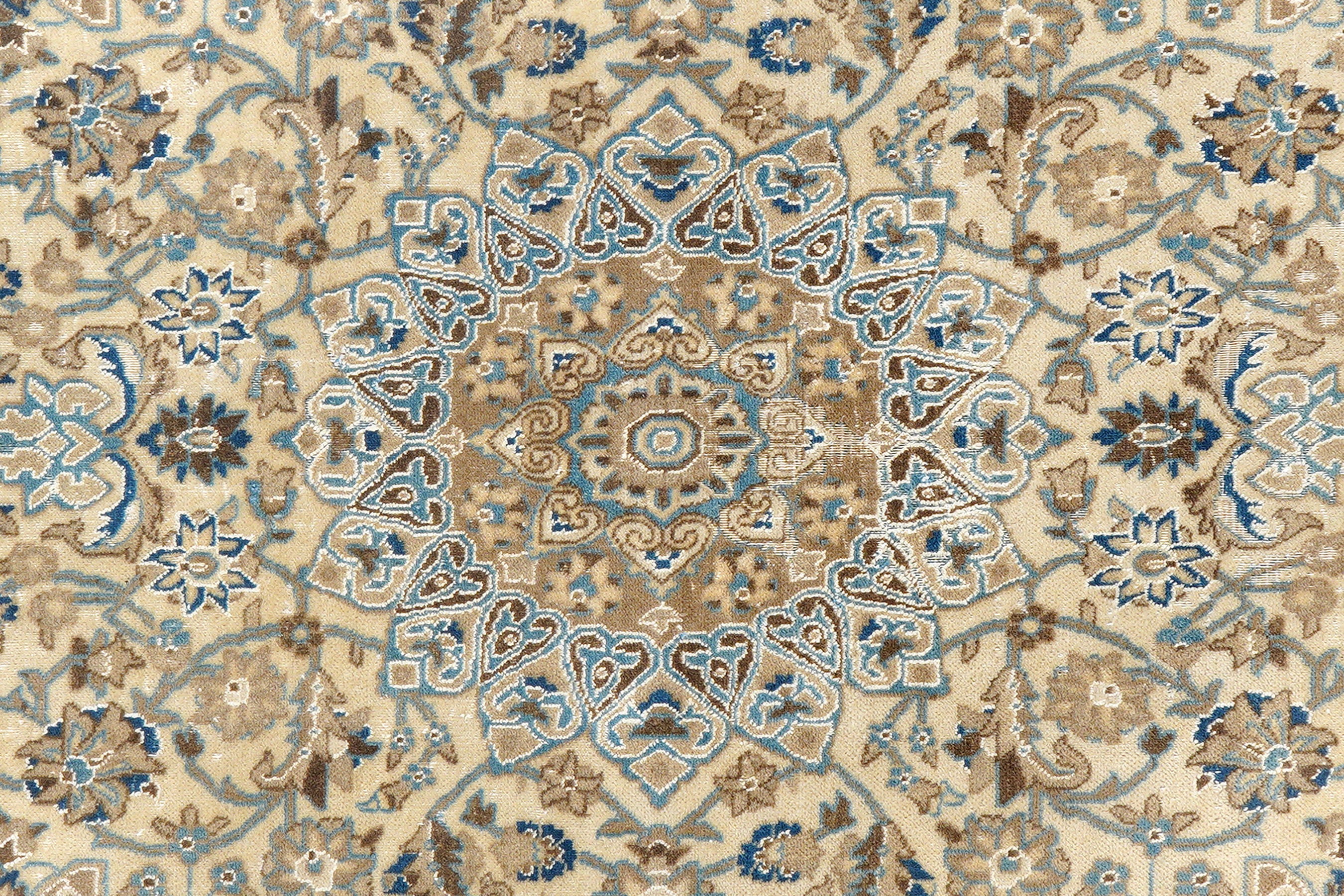 Heritage Hafez Teppich Wolle Beige
