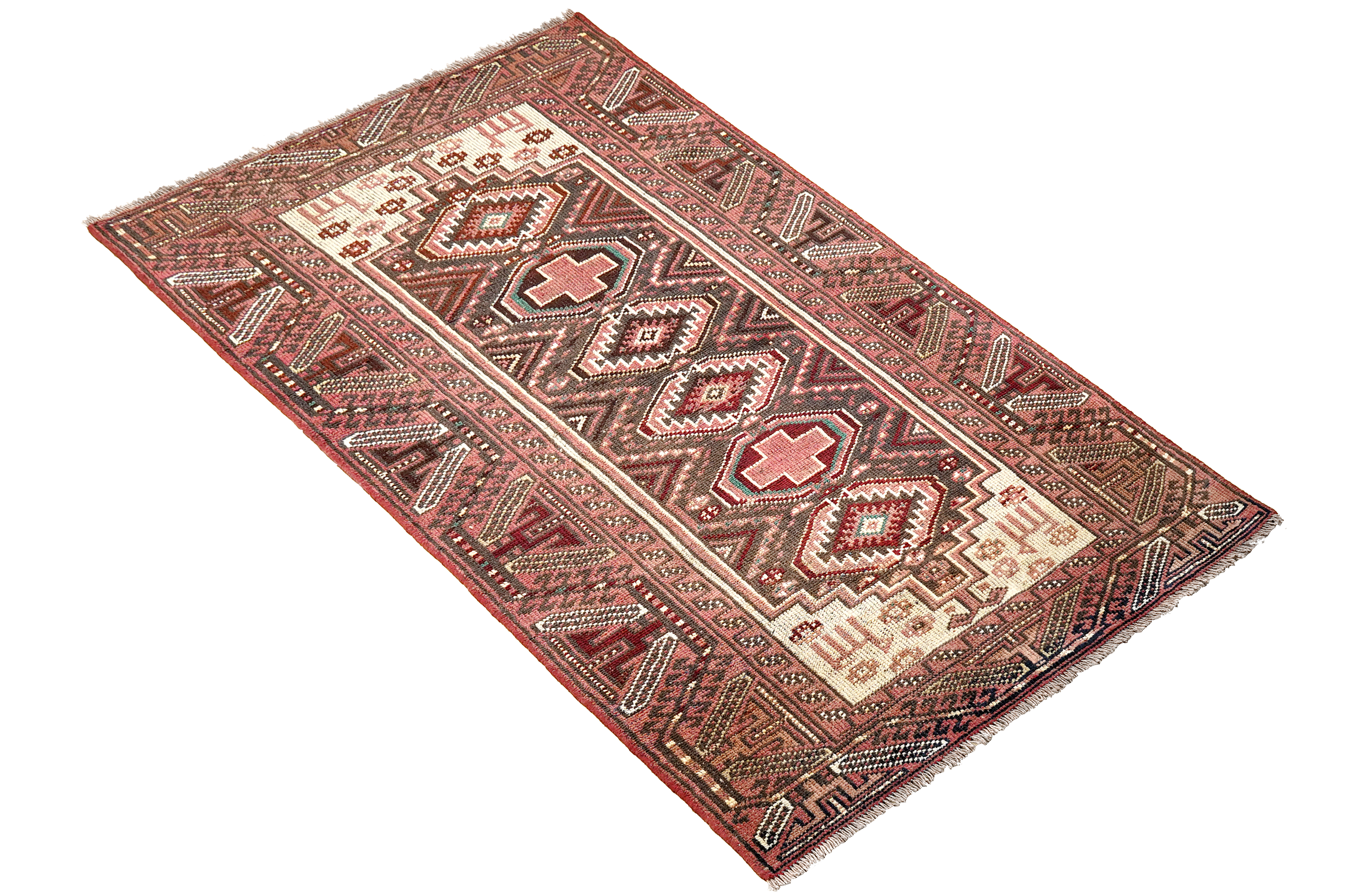Heritage Vahid Teppich Wolle Braun