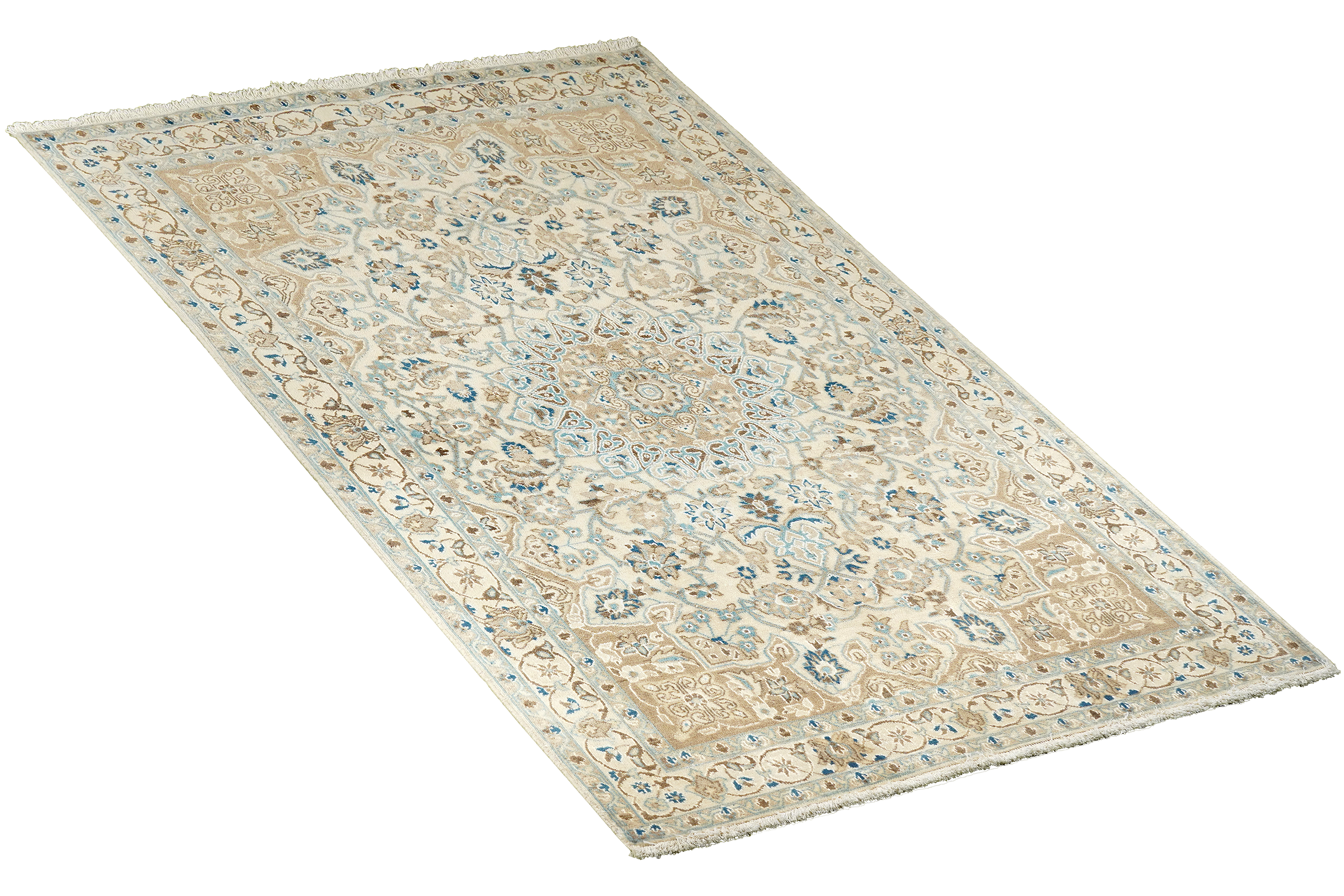 Heritage Hafez Teppich Wolle Beige