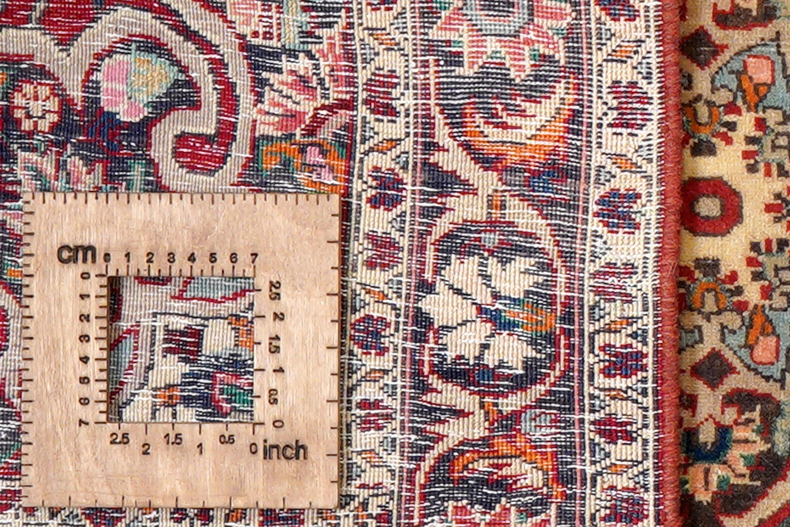 Heritage Barzin Teppich Wolle Braun