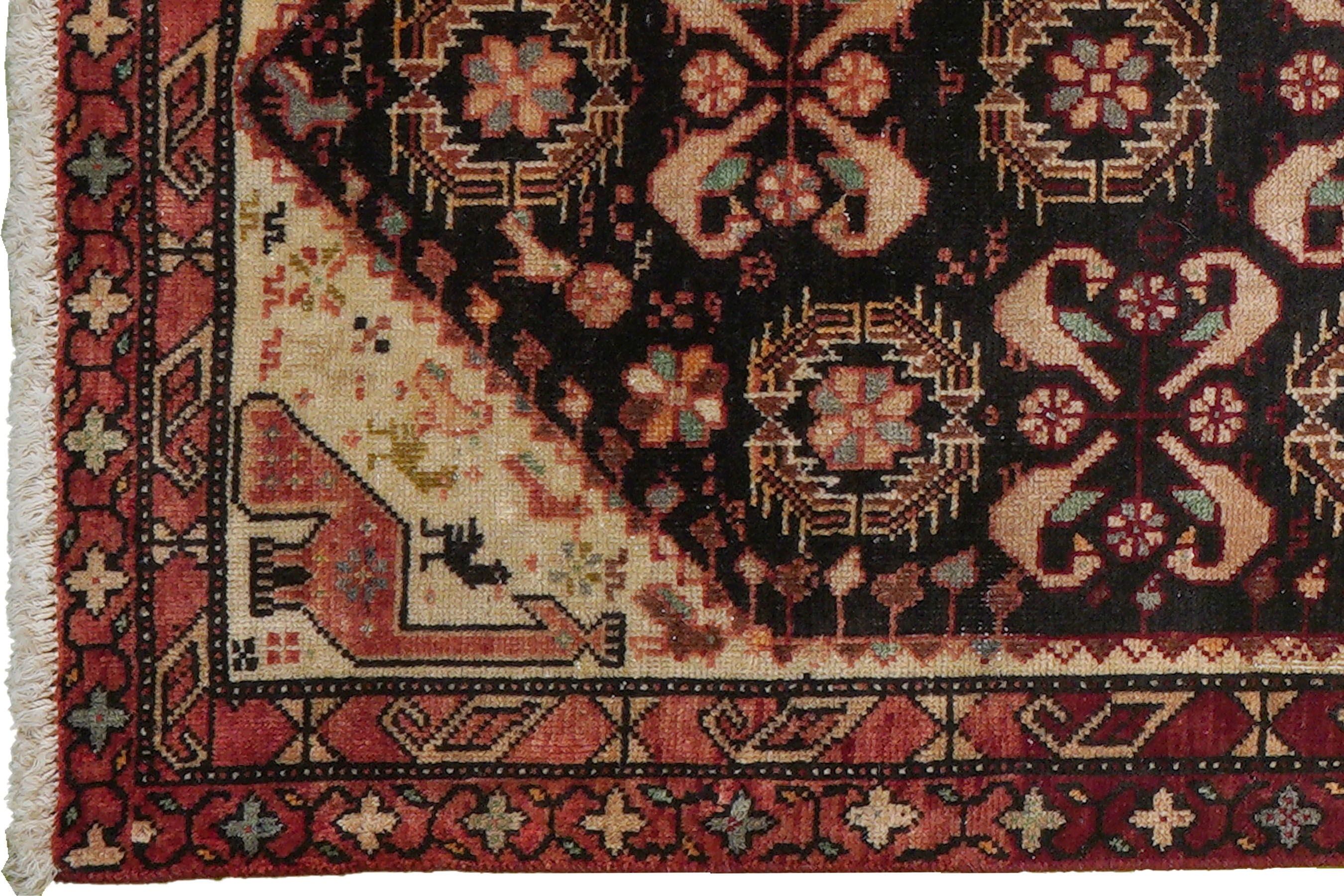 Heritage Teppich Wolle Braun