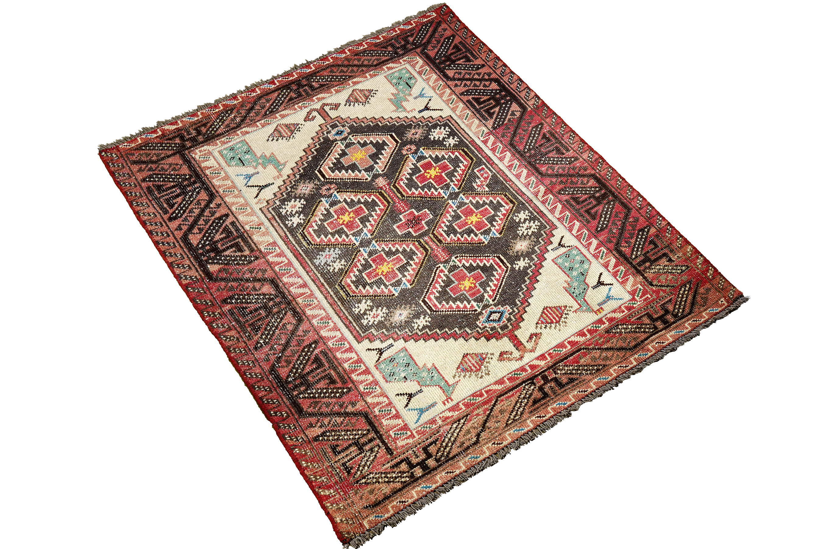 Heritage Roham Teppich Wolle Mehrfarbig