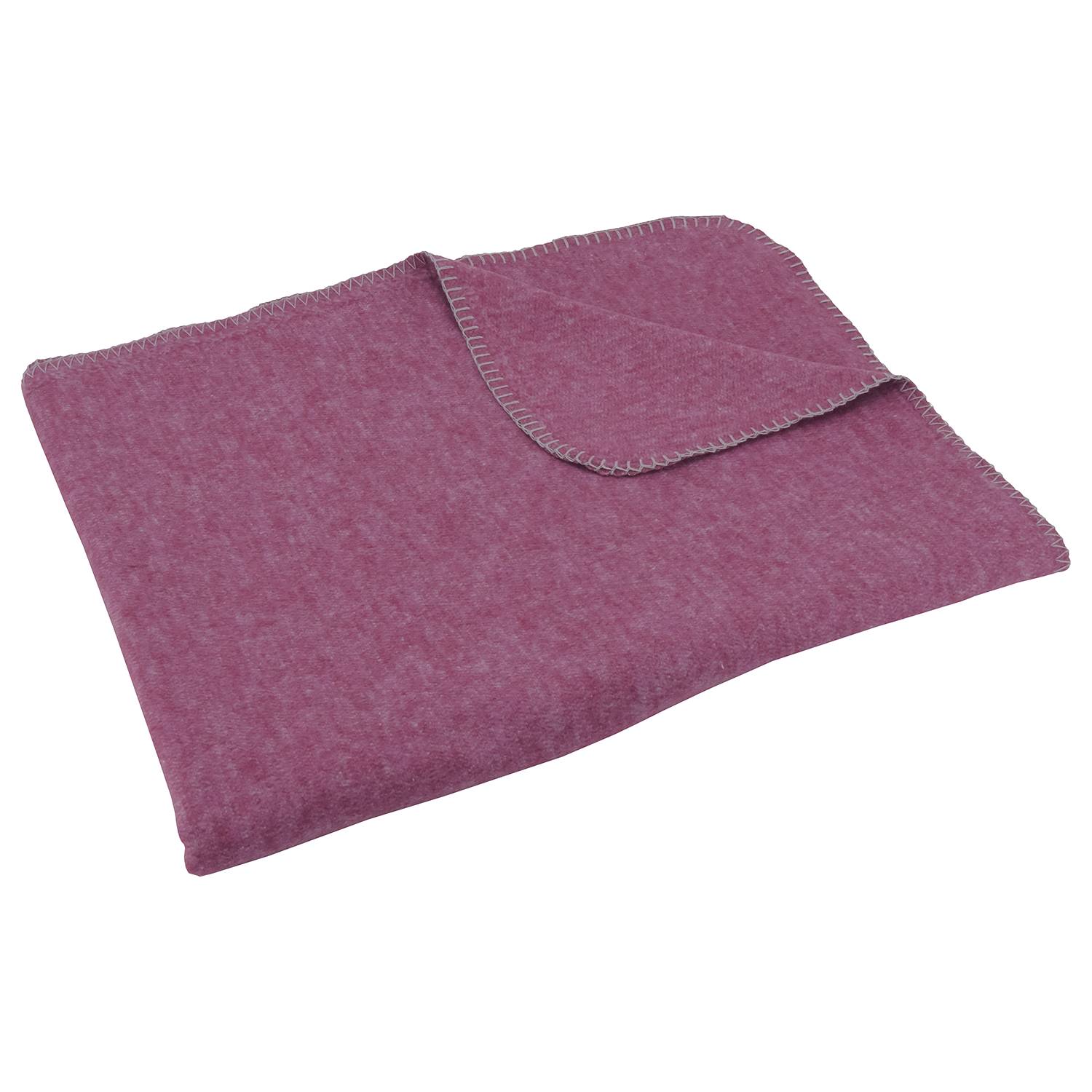 Blanket Play Cotton fabric Bordeaux