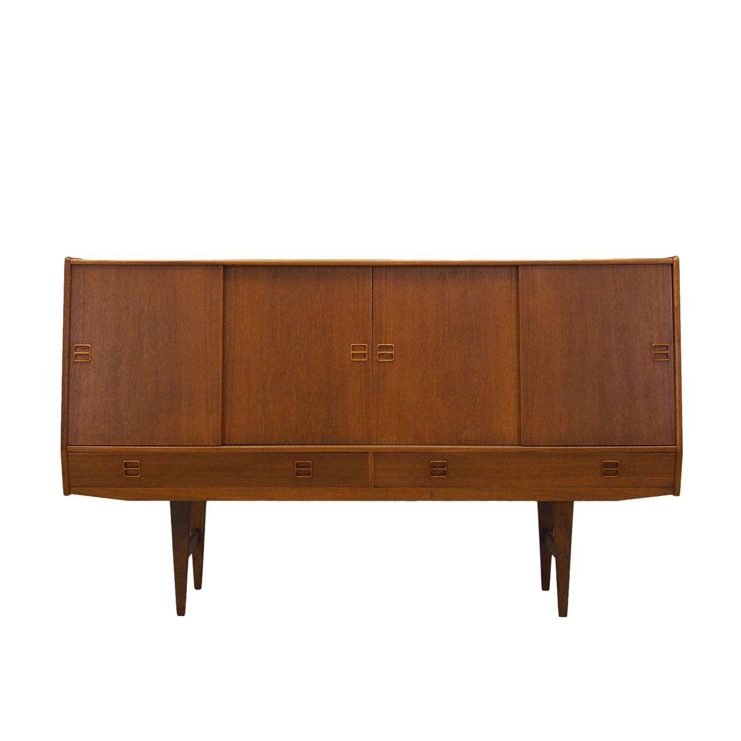 Highboard Teak wood 1960s