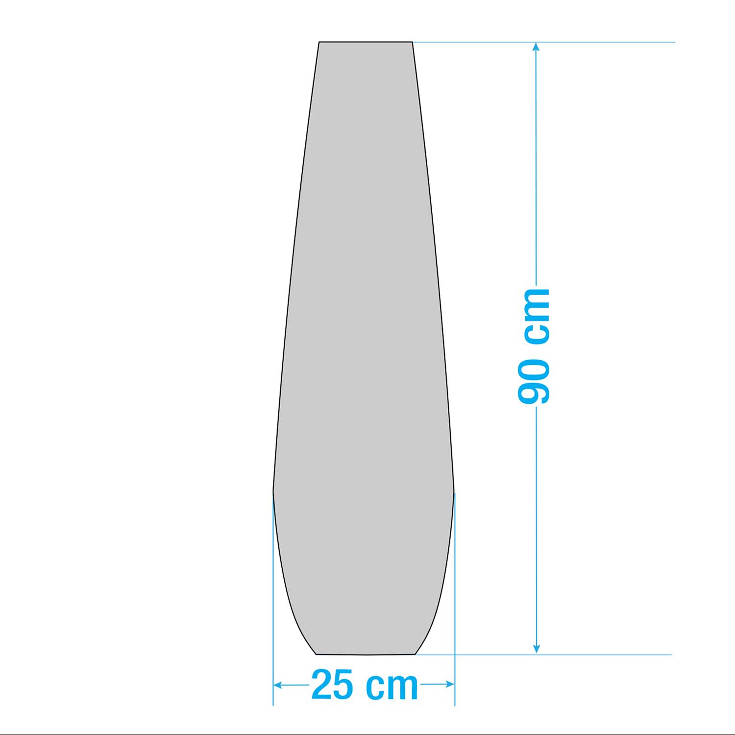 Mosca Floor Lamp Linen Iron 1-light