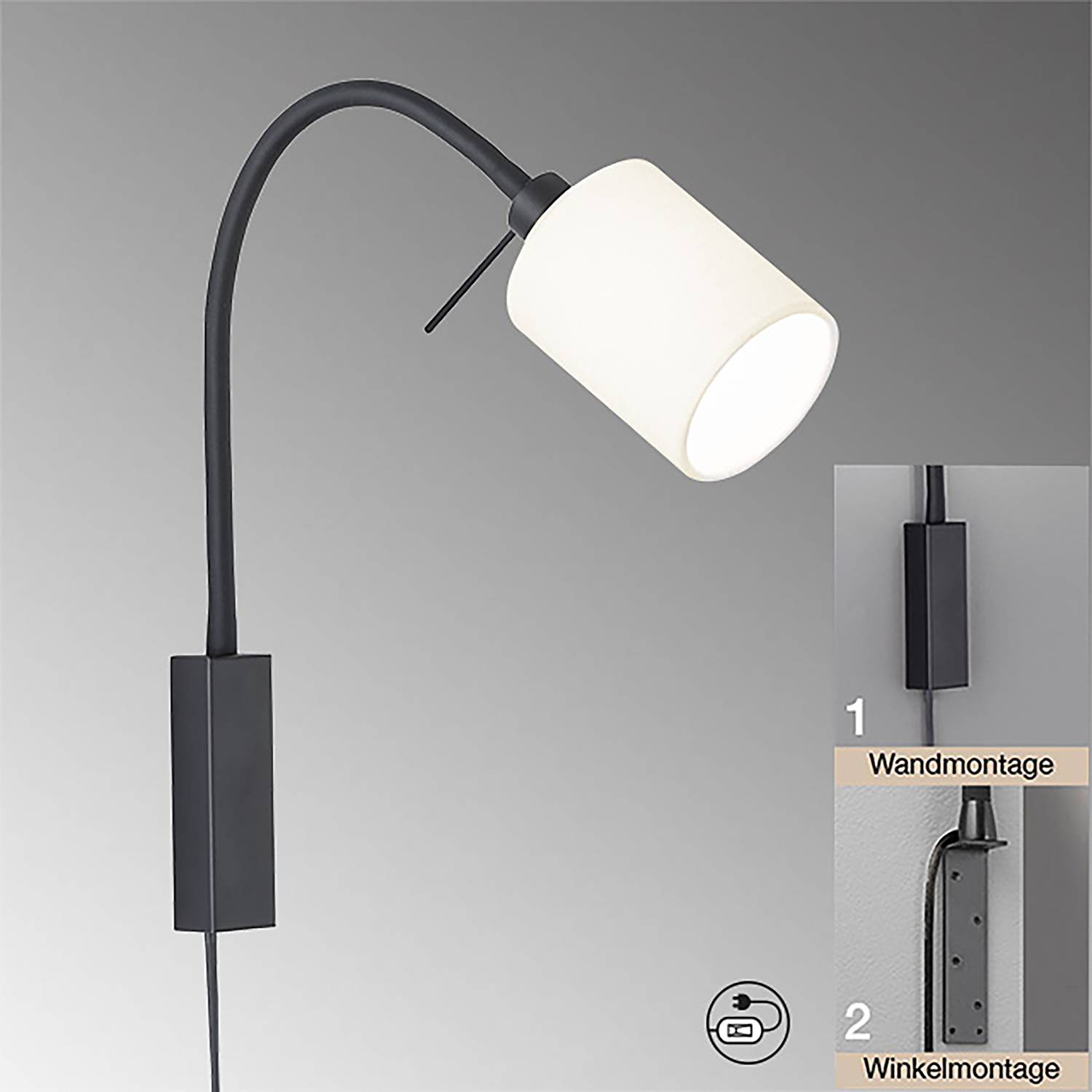 Maui Wall Light Stainless Steel 1-light