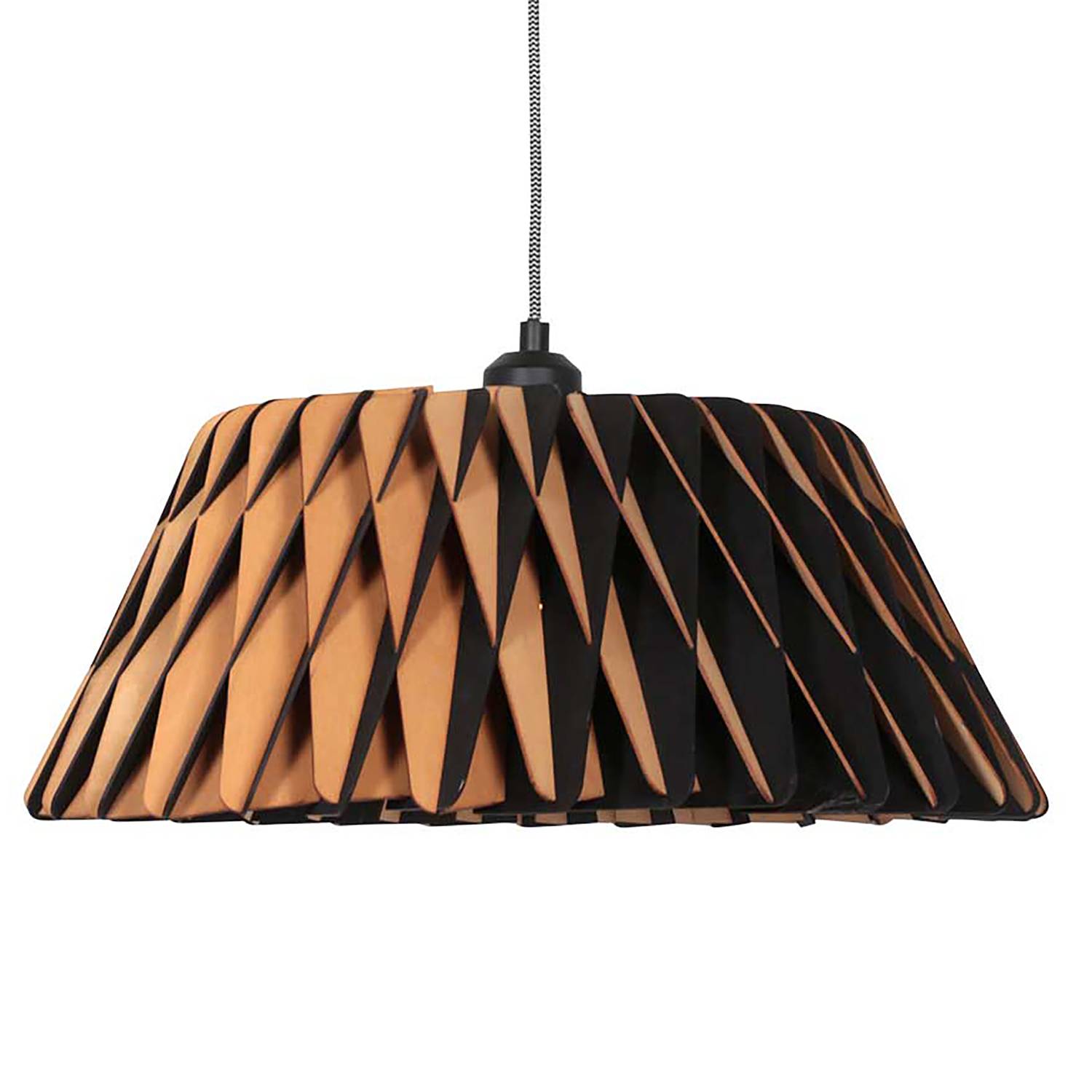 Pendant Light Maze Type B Bamboo Brown