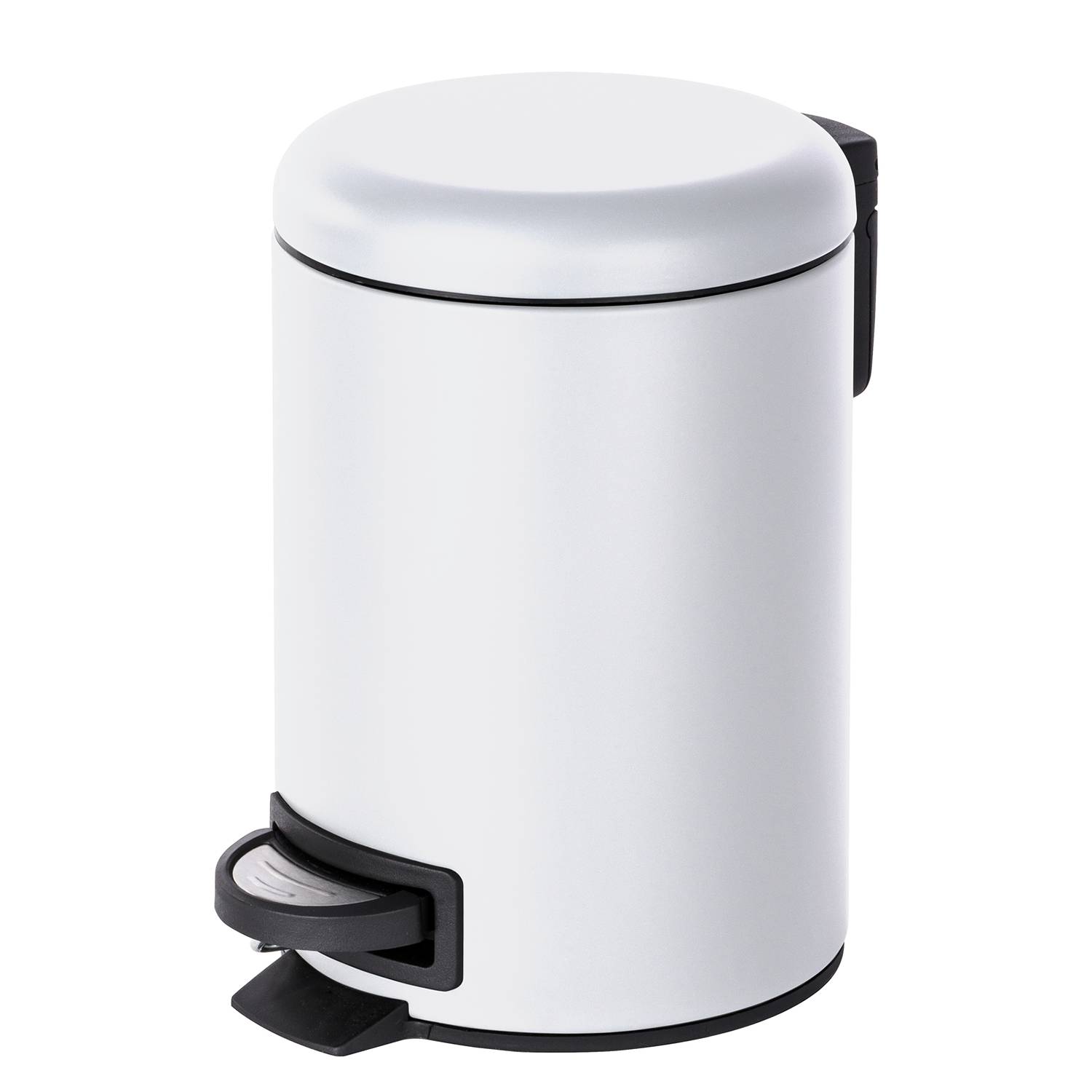 Cosmetic bin Leman stainless steel rustproof / Polypropylene White