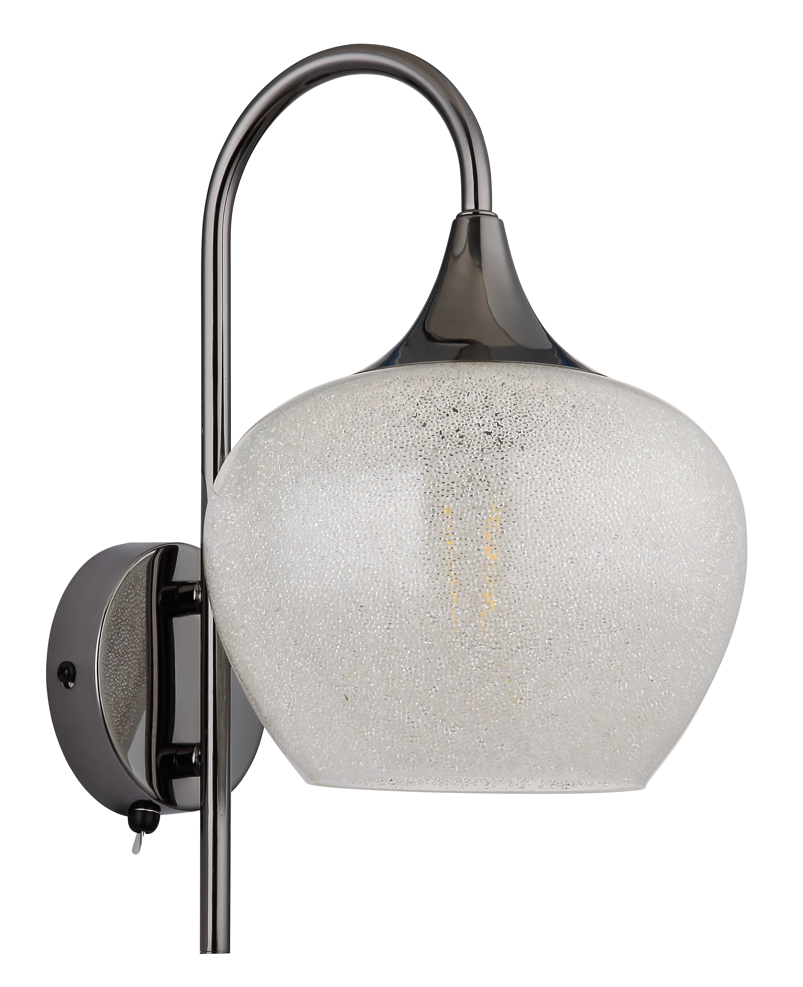 Wall light Maxy Type A Clear glass Iron