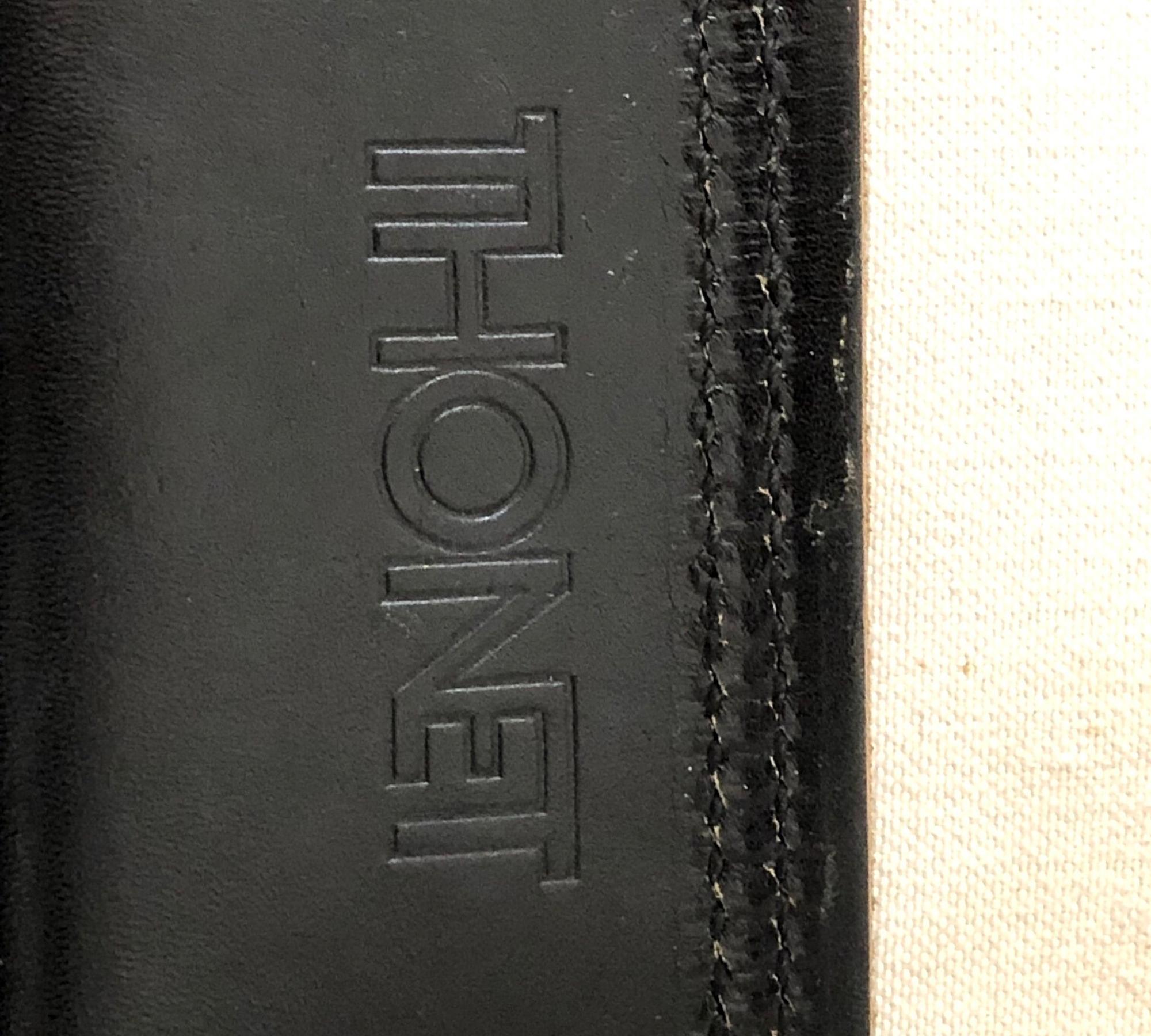 2x Thonet Freischwinger S 33 Leder Schwarz