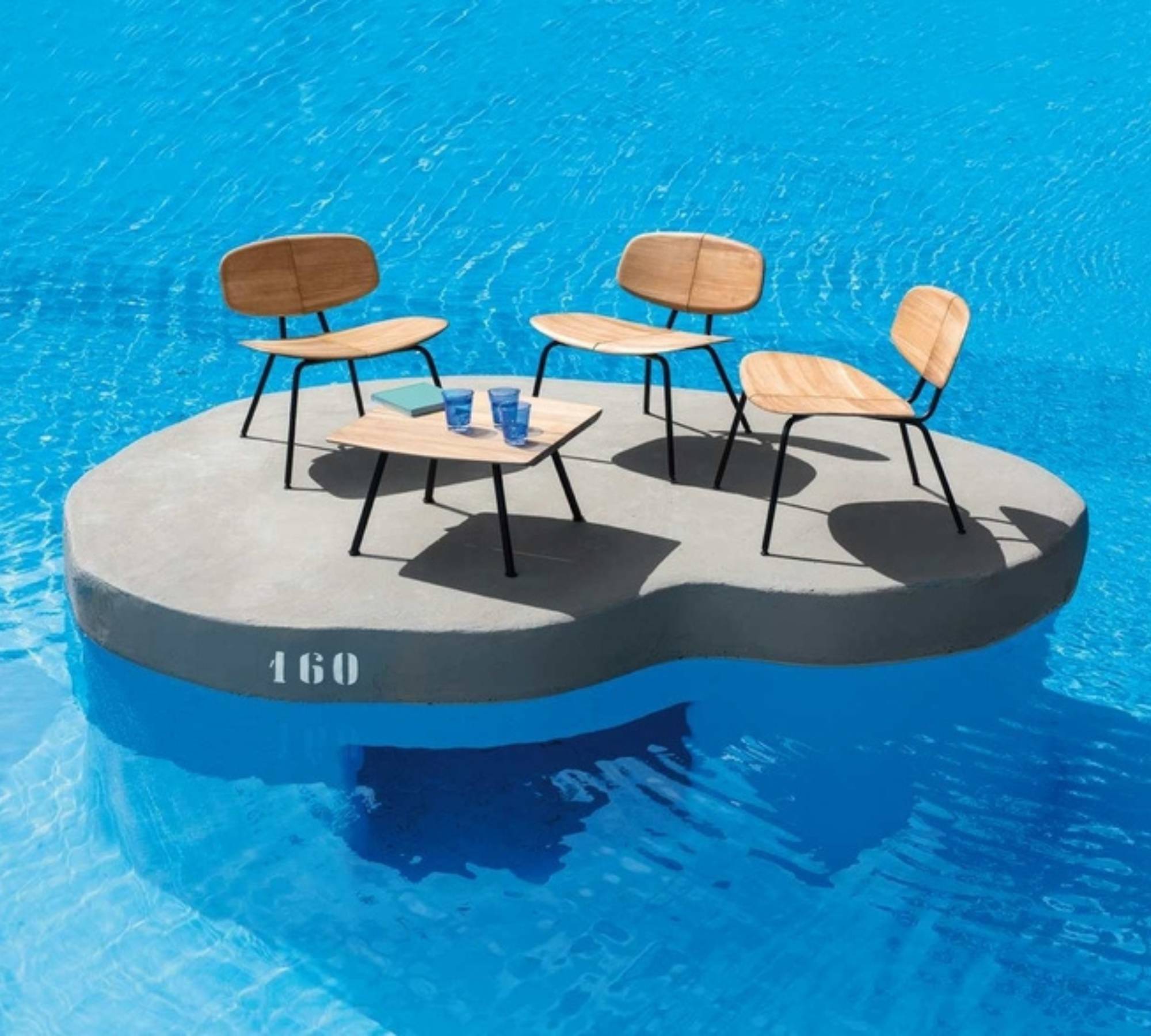 Agave Lounge Chair Brown