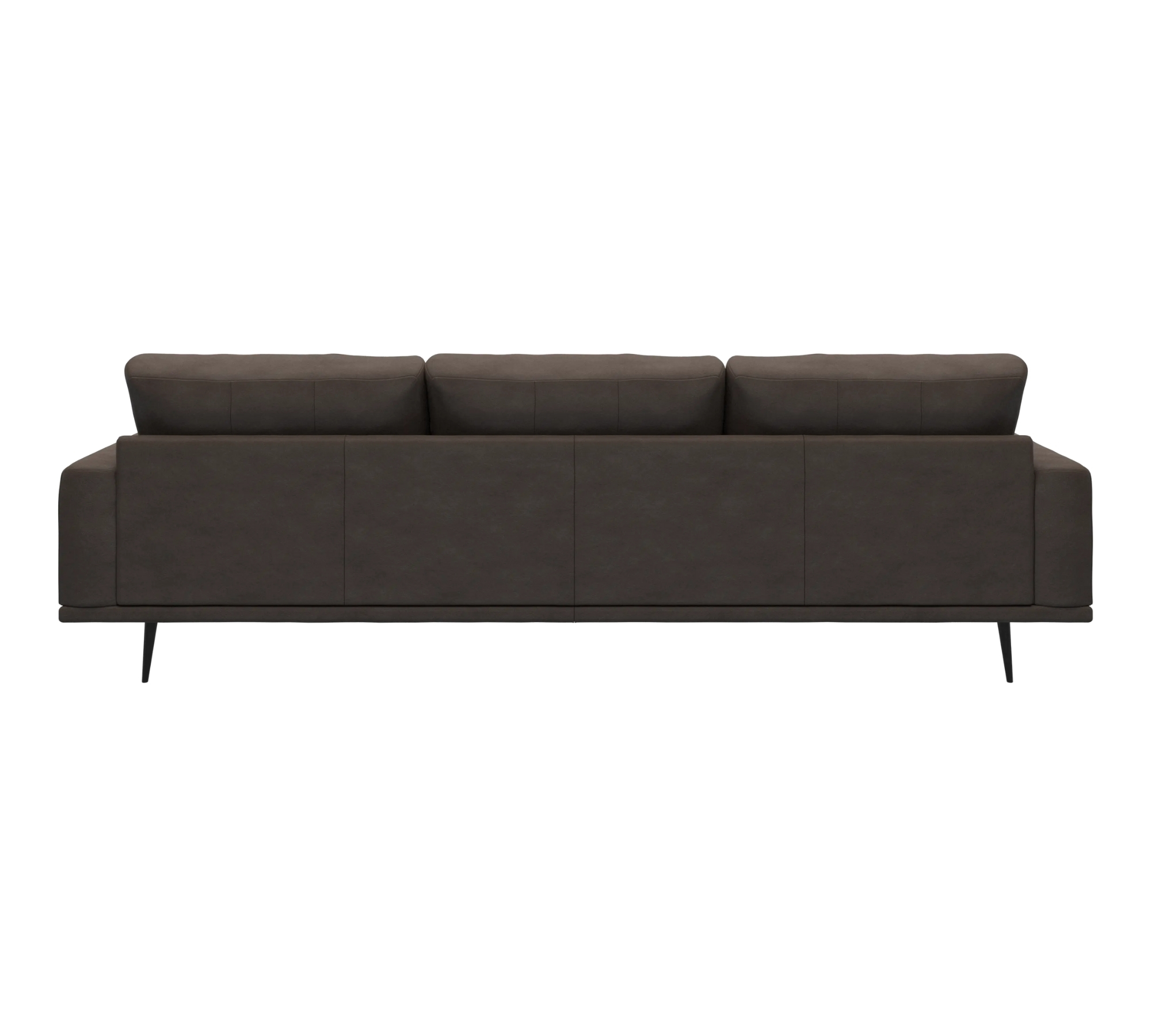 Carlton Sofa 3-seater York-Leather Light Brown