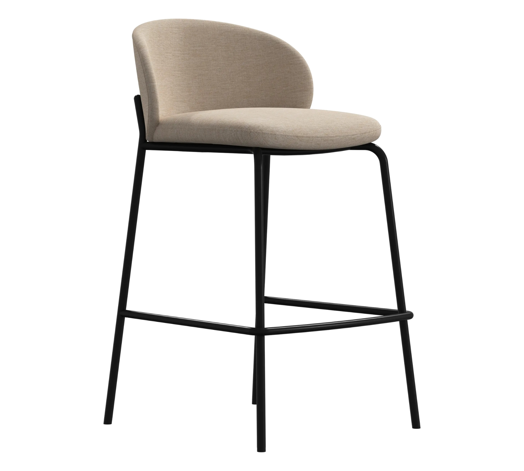 Princeton Bar Stool Tomelilla Fabric Beige