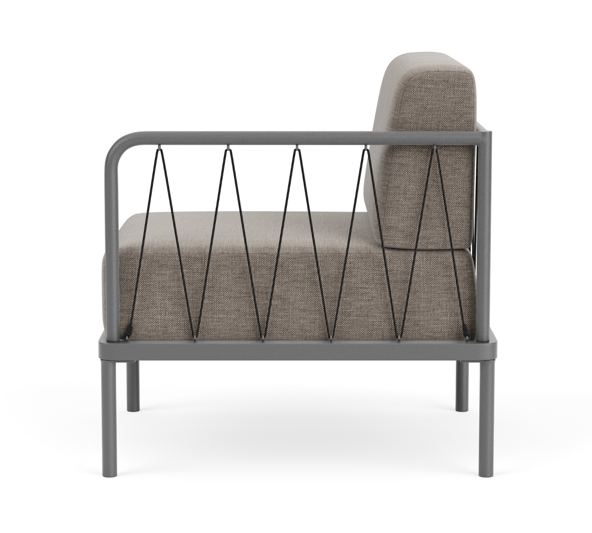 Hadley Outdoor Corner Module Sesame
