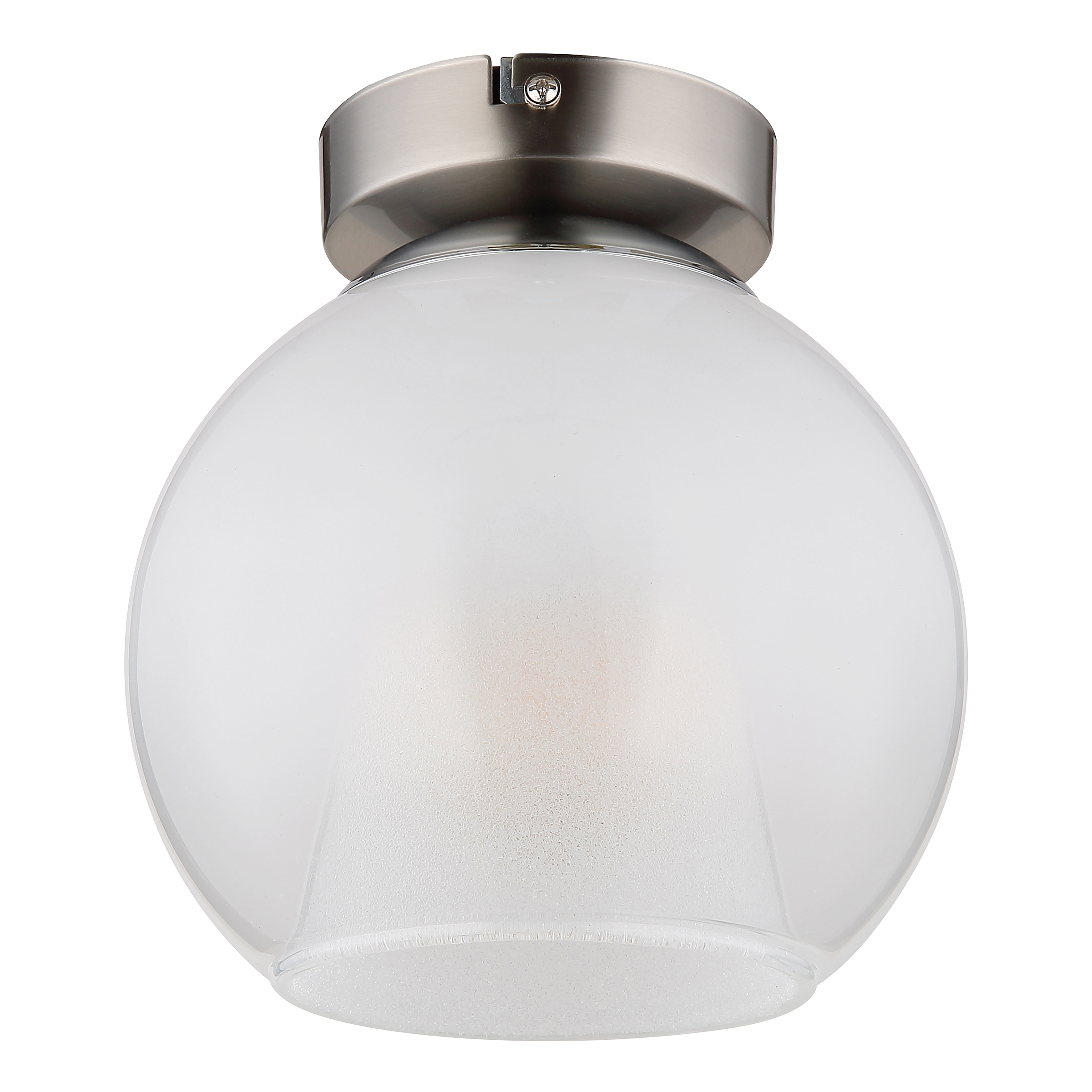 Barry Type D Ceiling Lamp Opal Glass Iron 1-Light
