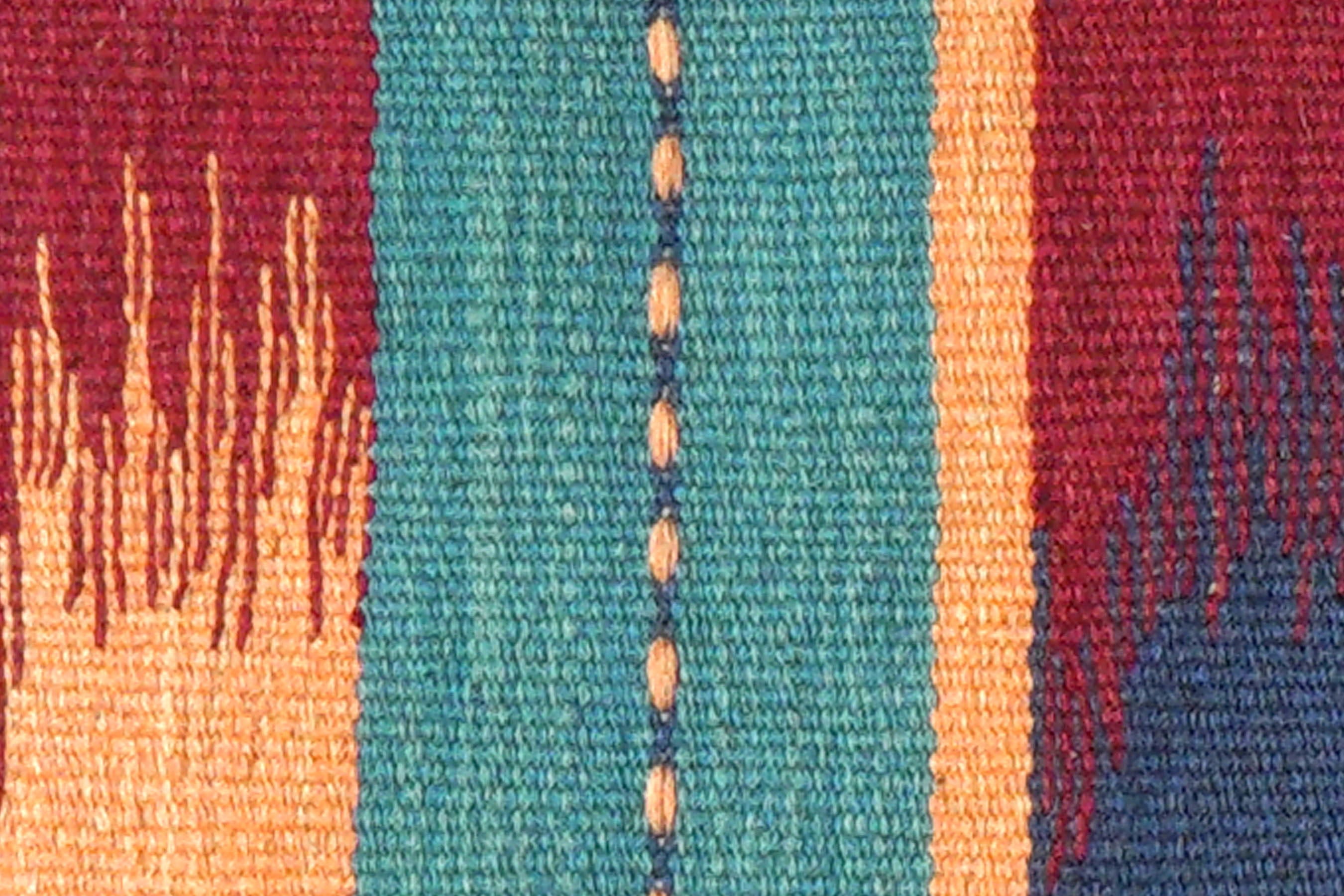 Kilim Gashgai Teppich Wolle Mehrfarbig