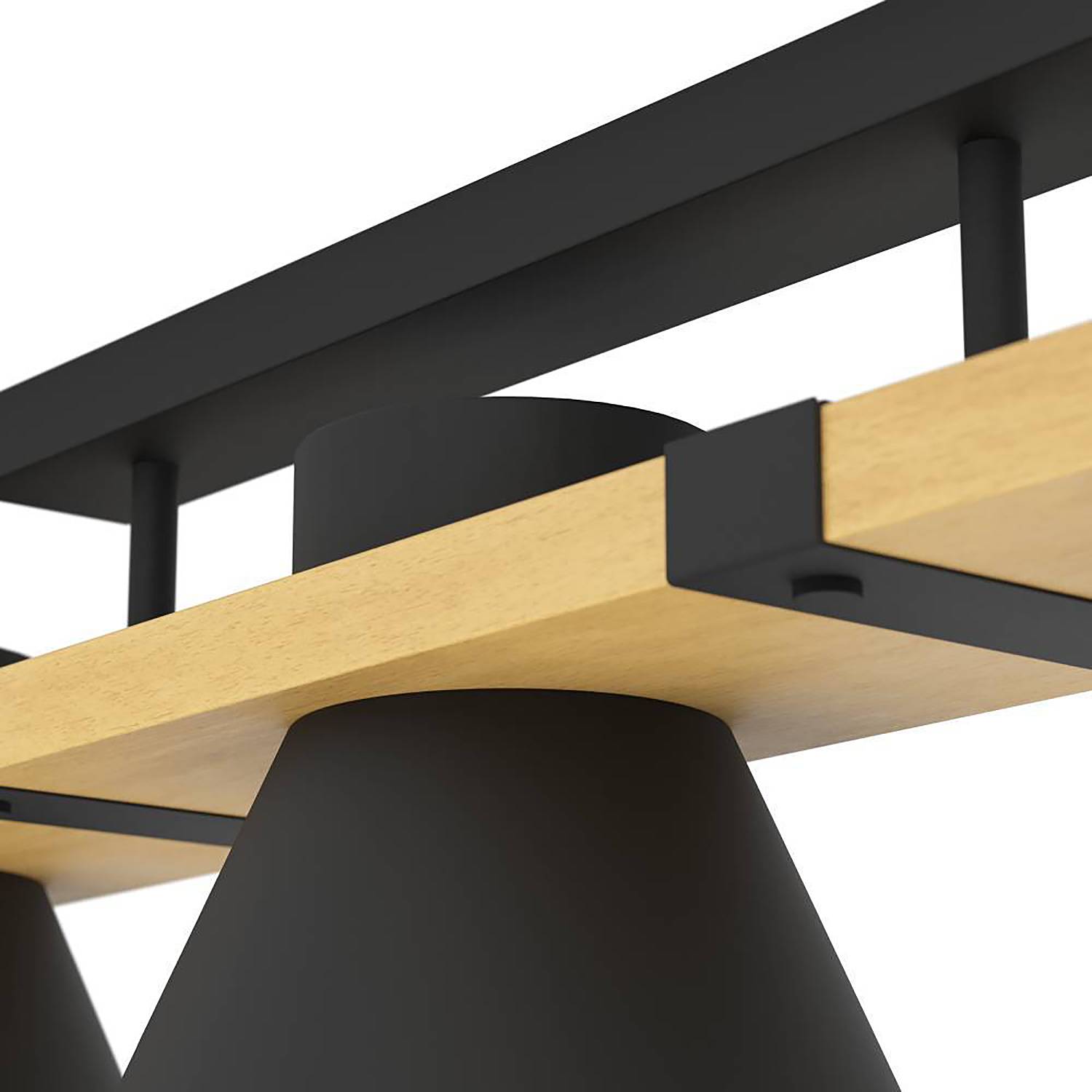 Maccles Ceiling light Steel 3-lamp