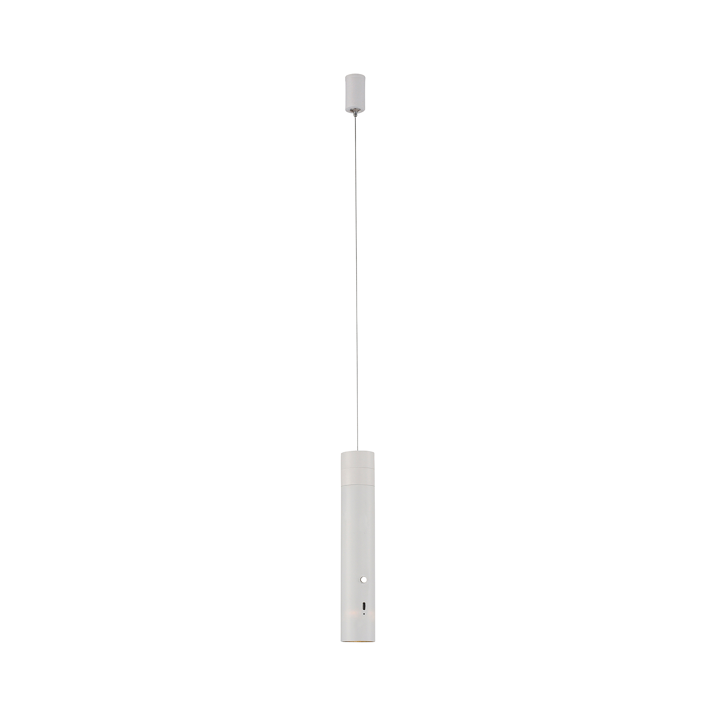 Attach LED pendant luminaire polycarbonate 1-flame