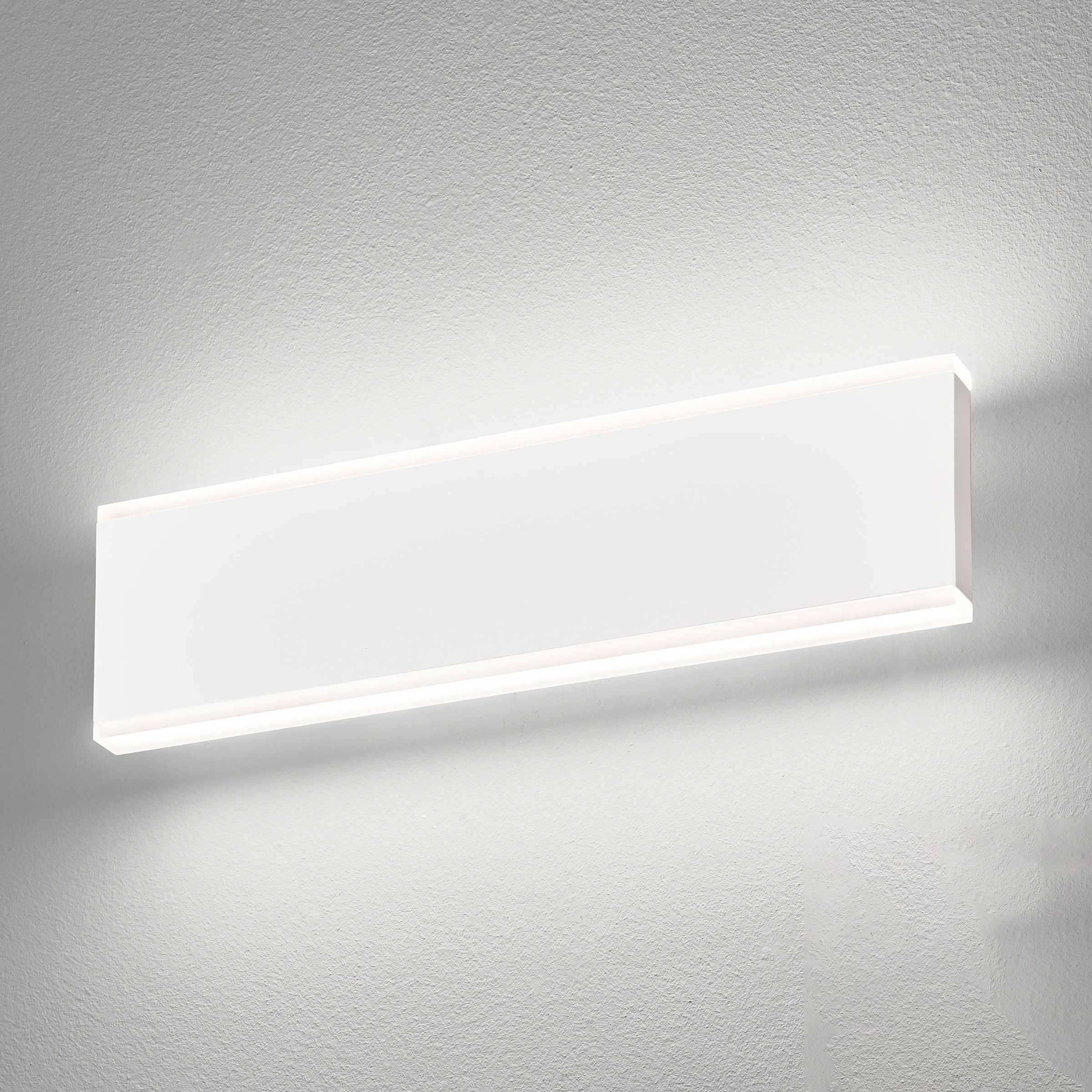 LED wall lamp Wall Iron White 1-light