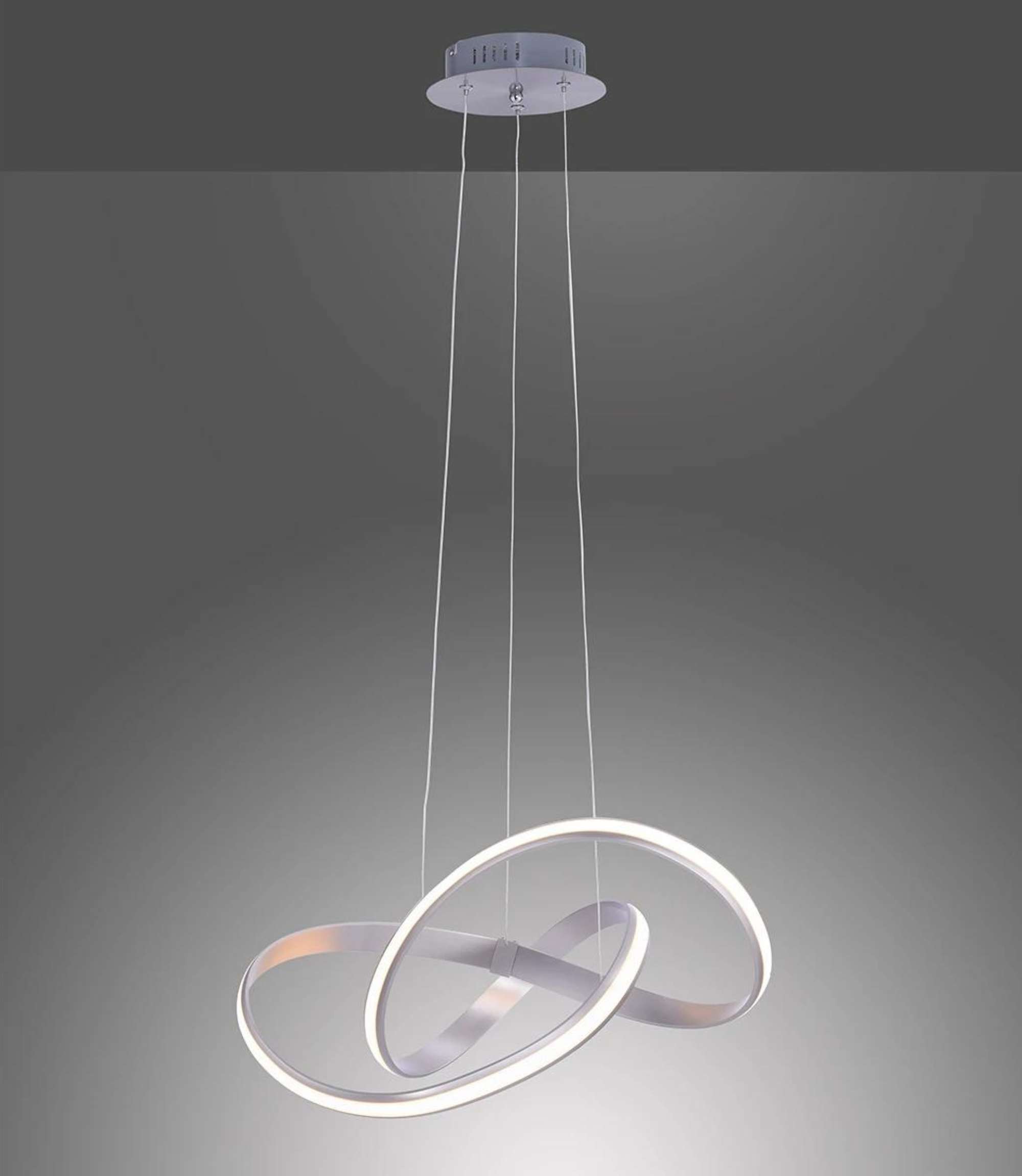 LED pendant lamp Melinda I acrylic glass / aluminum single-flame