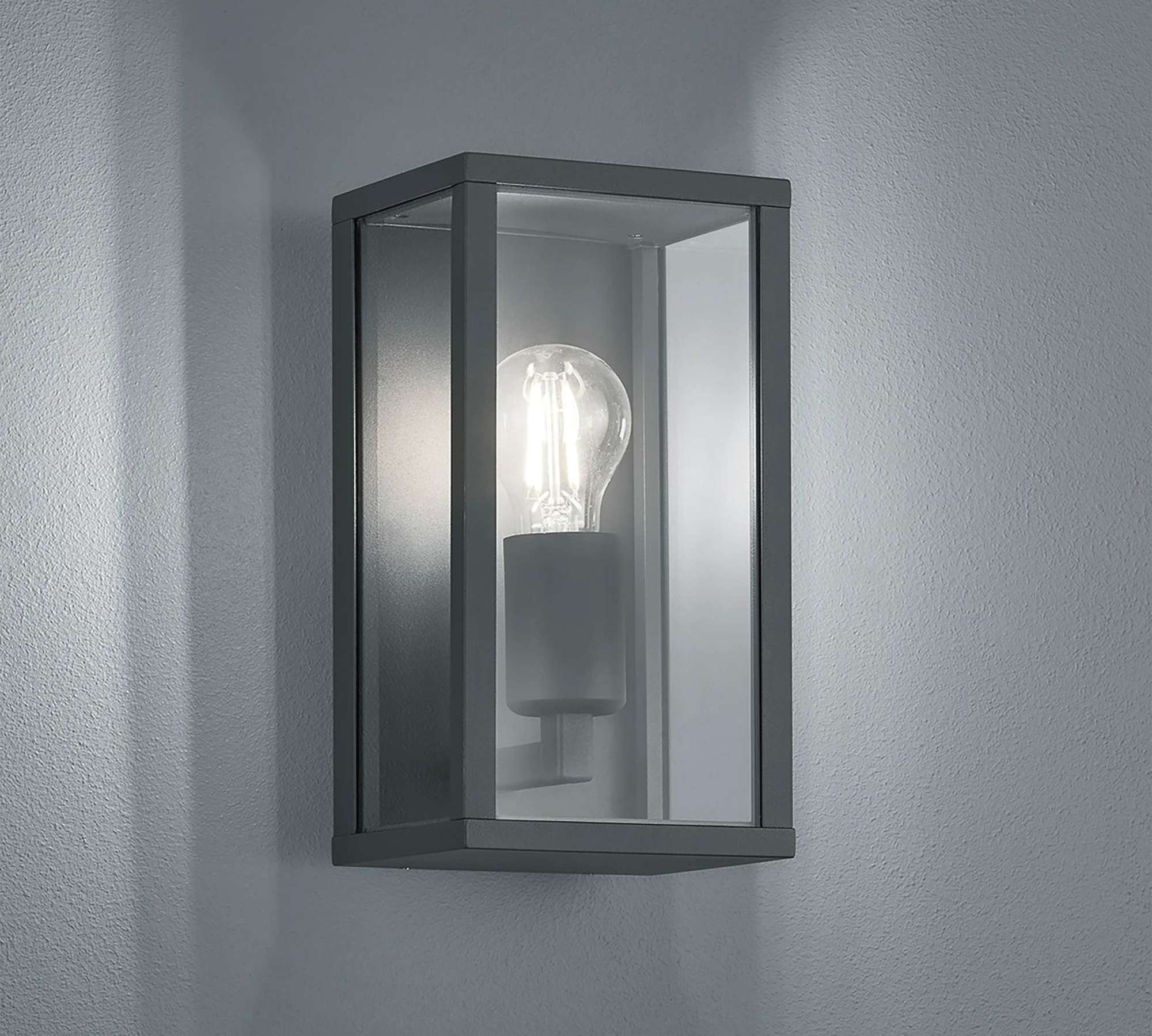 Wall light 1-flame Metal Black