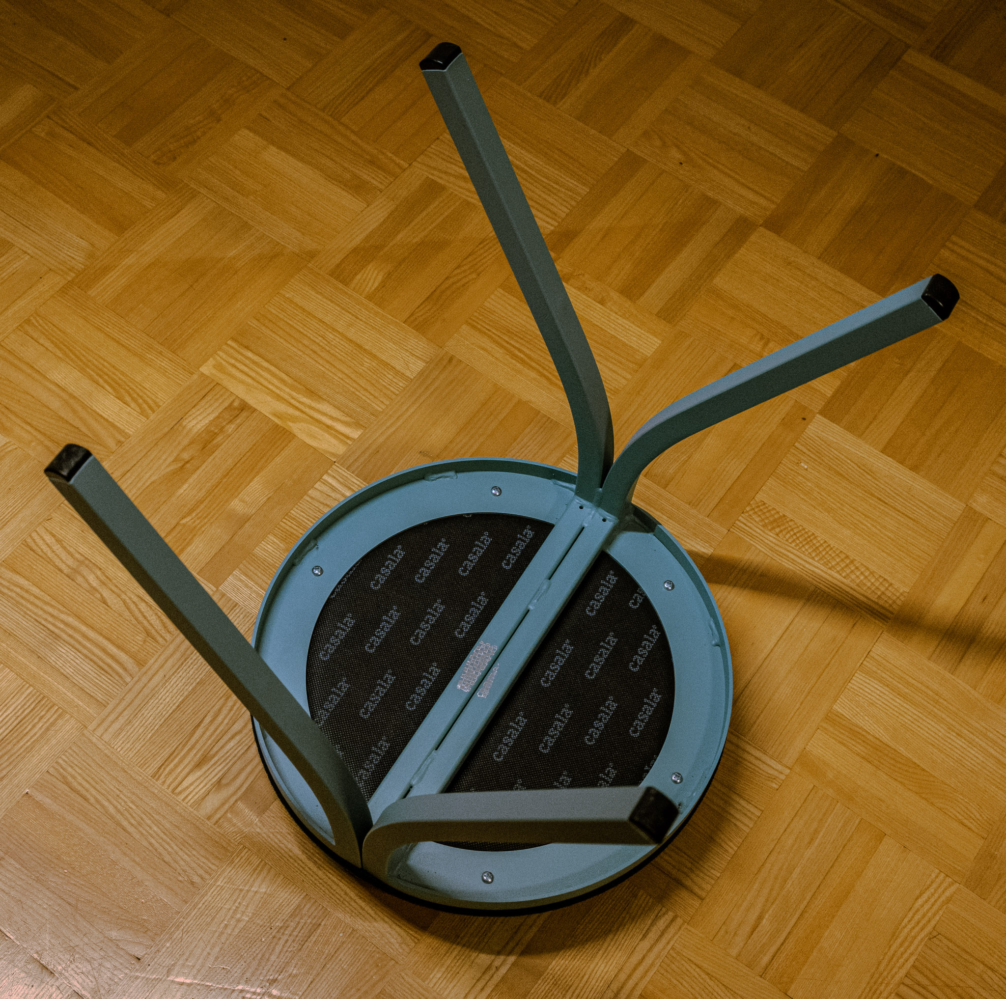 Palau Stool Steel Textile