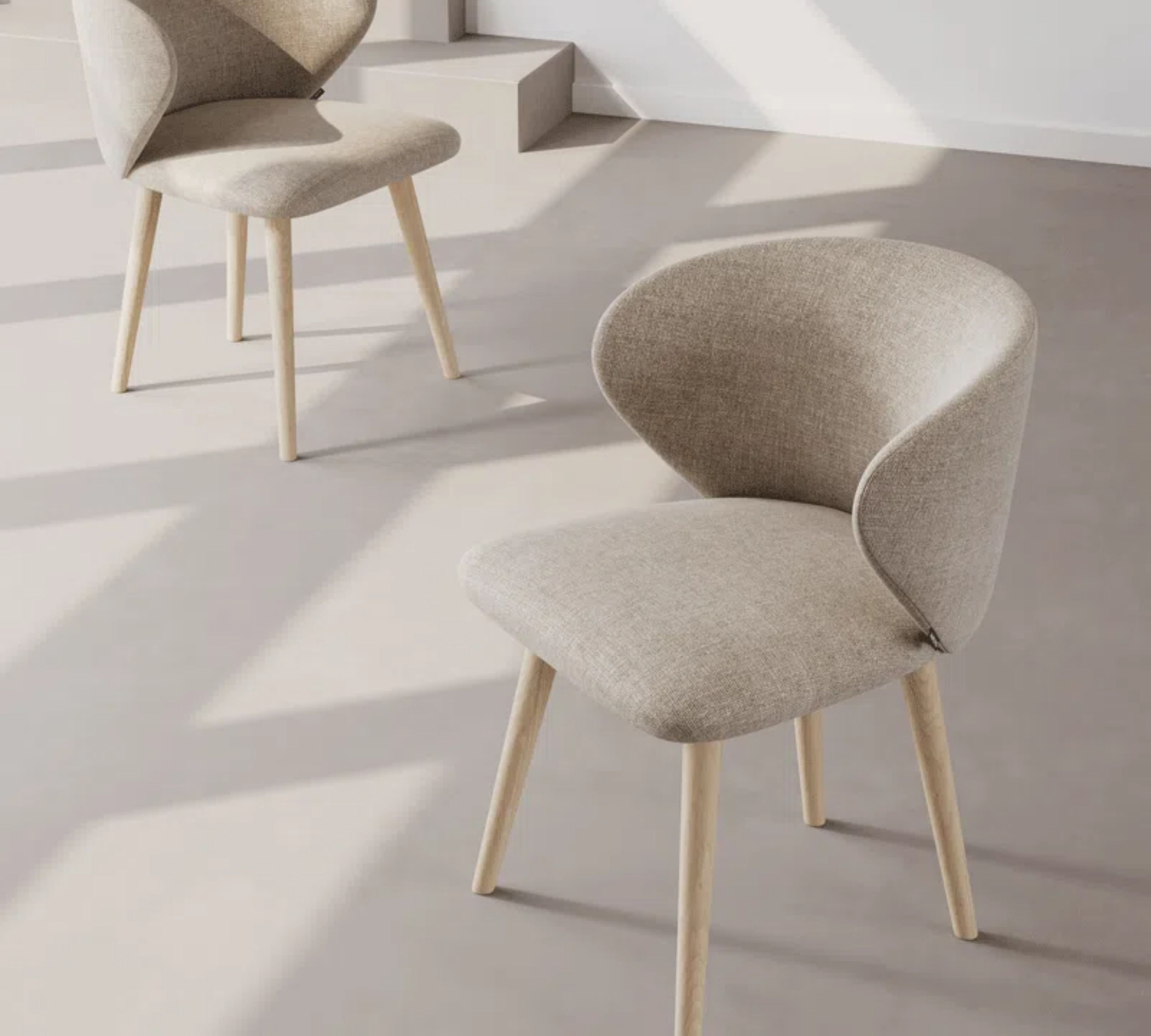 Ellie Dining chair Vega Sand Dune