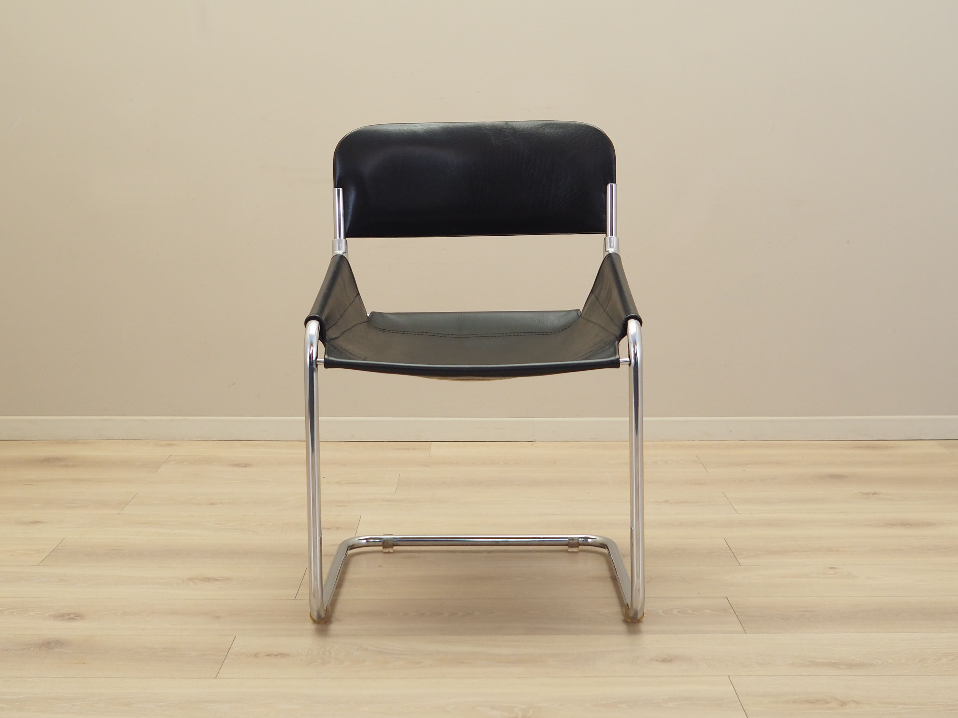 Dining chair leather 1970s